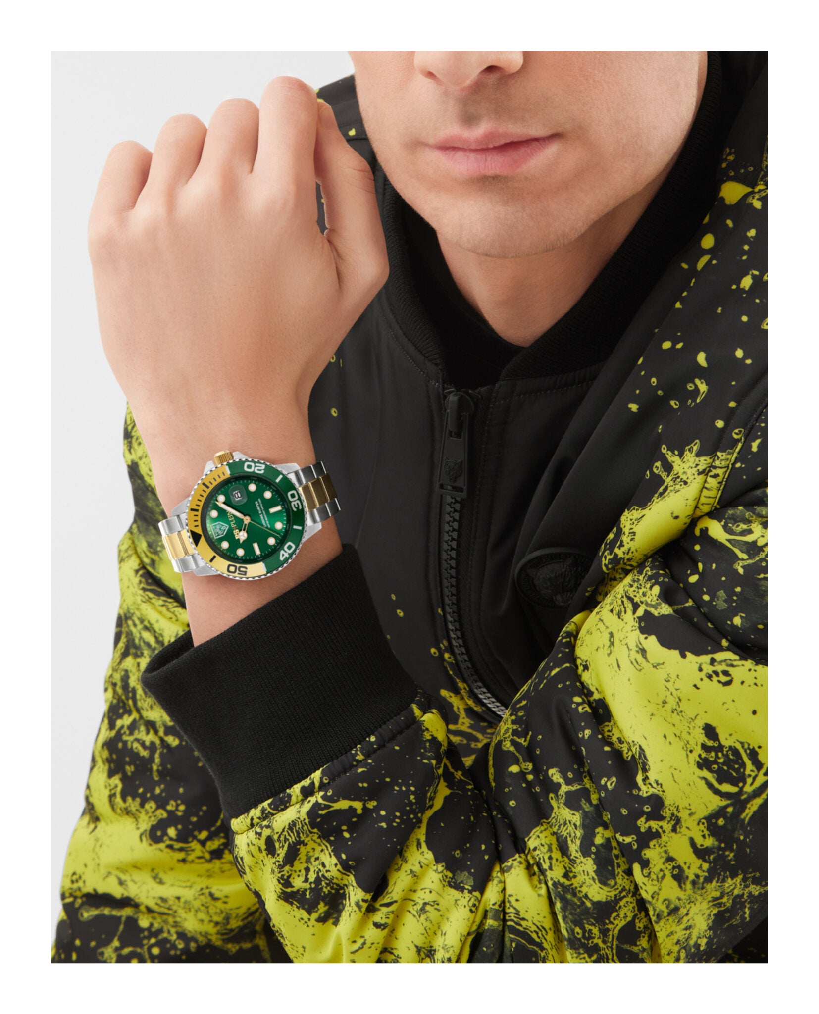Chrome Surfer Bracelet Watch