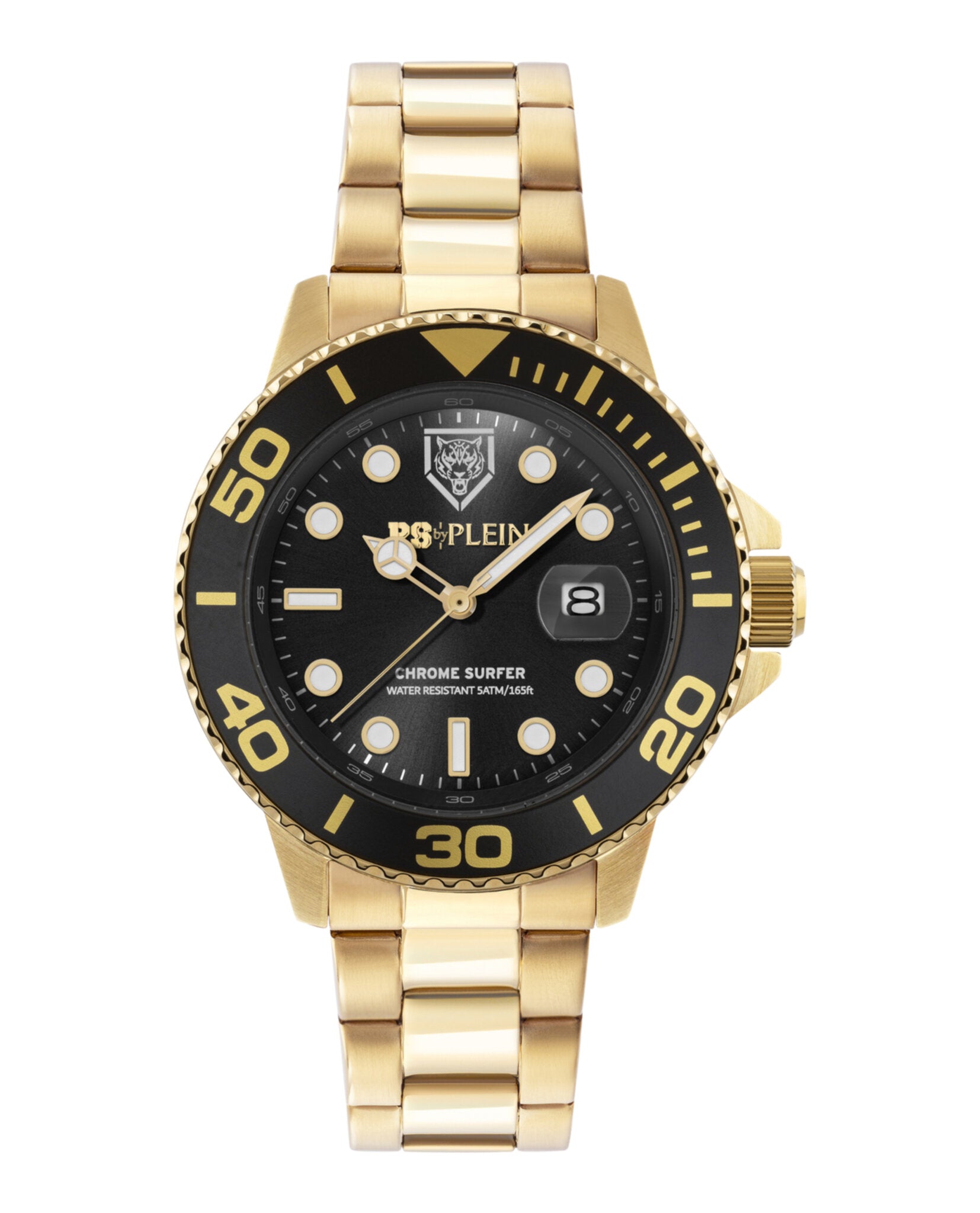 Chrome Surfer Bracelet Watch