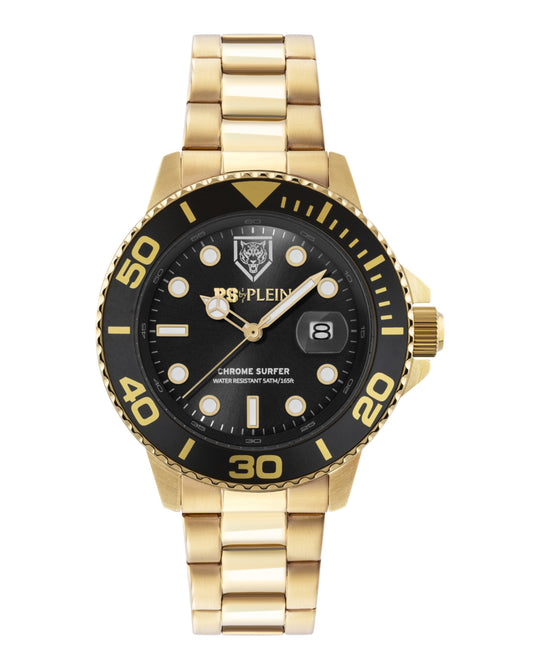 Chrome Surfer Bracelet Watch