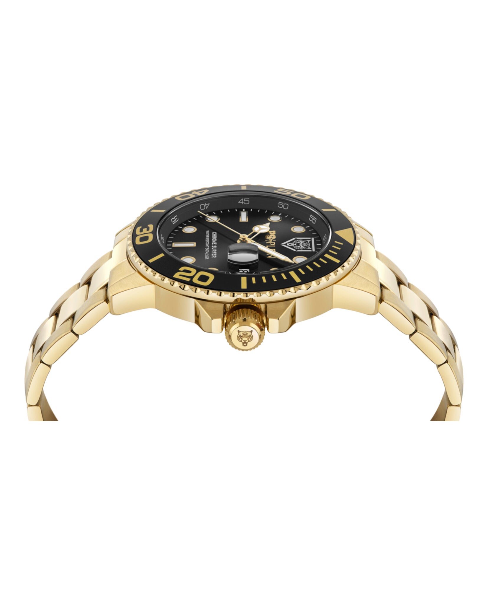 Chrome Surfer Bracelet Watch