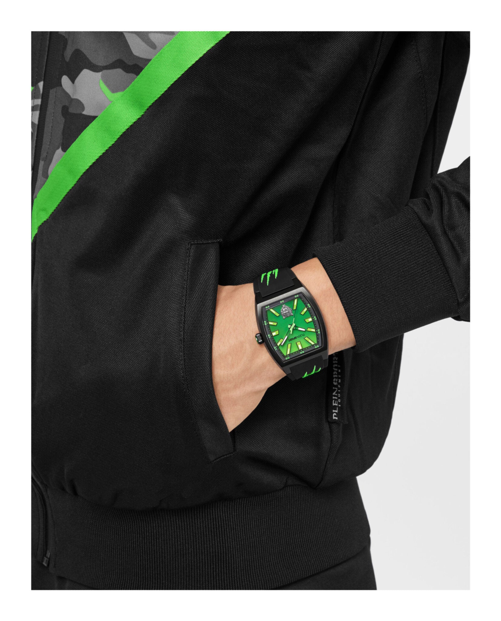 Plein Sport Gaze Silicone Watch