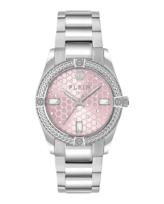 Plein Icon Chain Crystal Watch