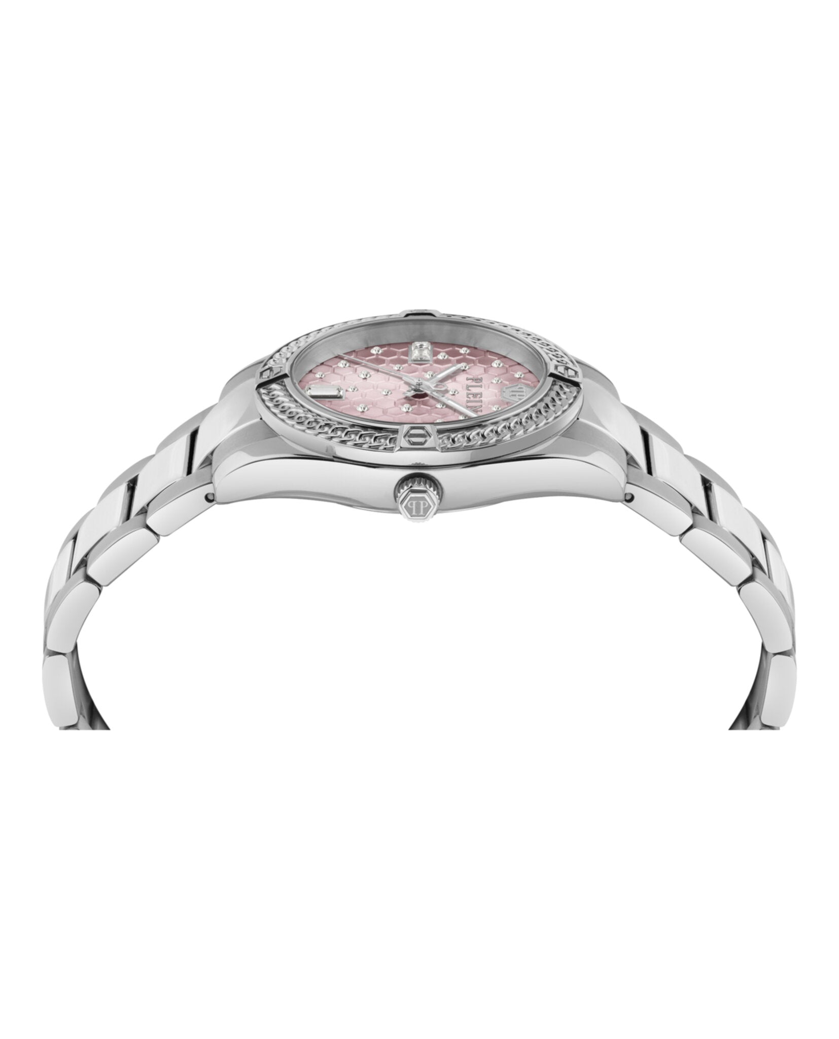 Plein Icon Chain Crystal Watch