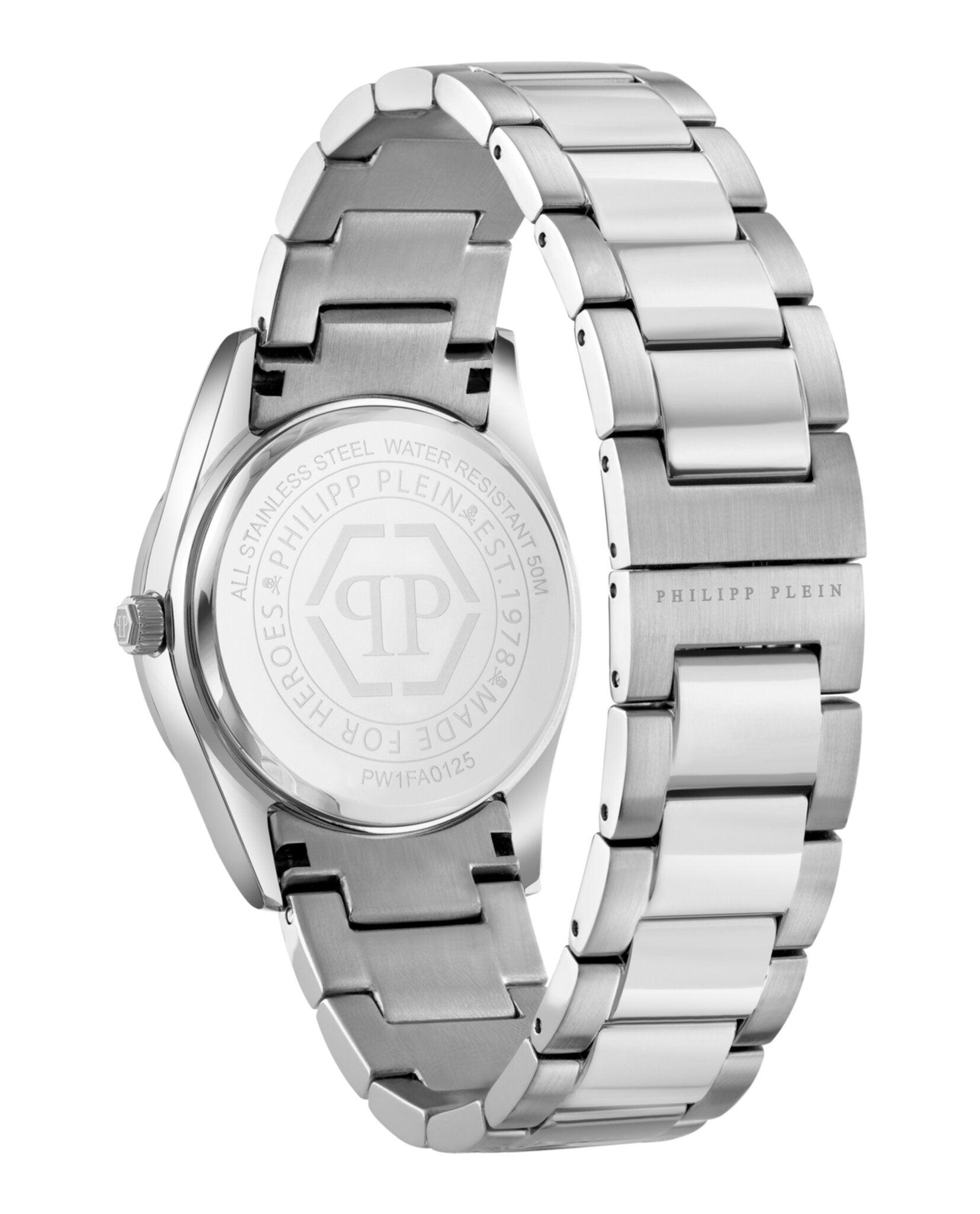 Plein Icon Chain Crystal Watch
