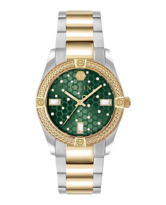 Plein Icon Chain Crystal Watch