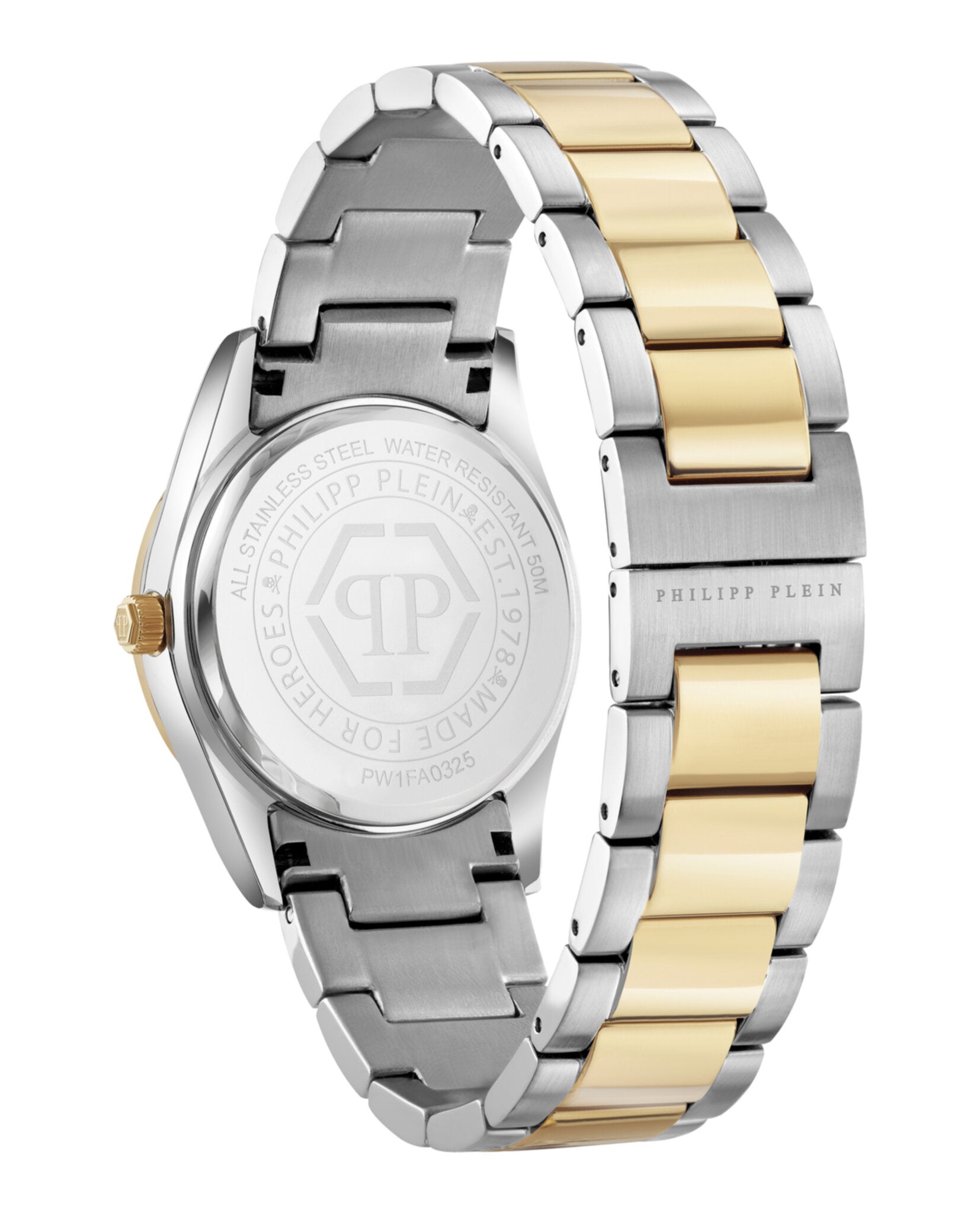 Plein Icon Chain Crystal Watch