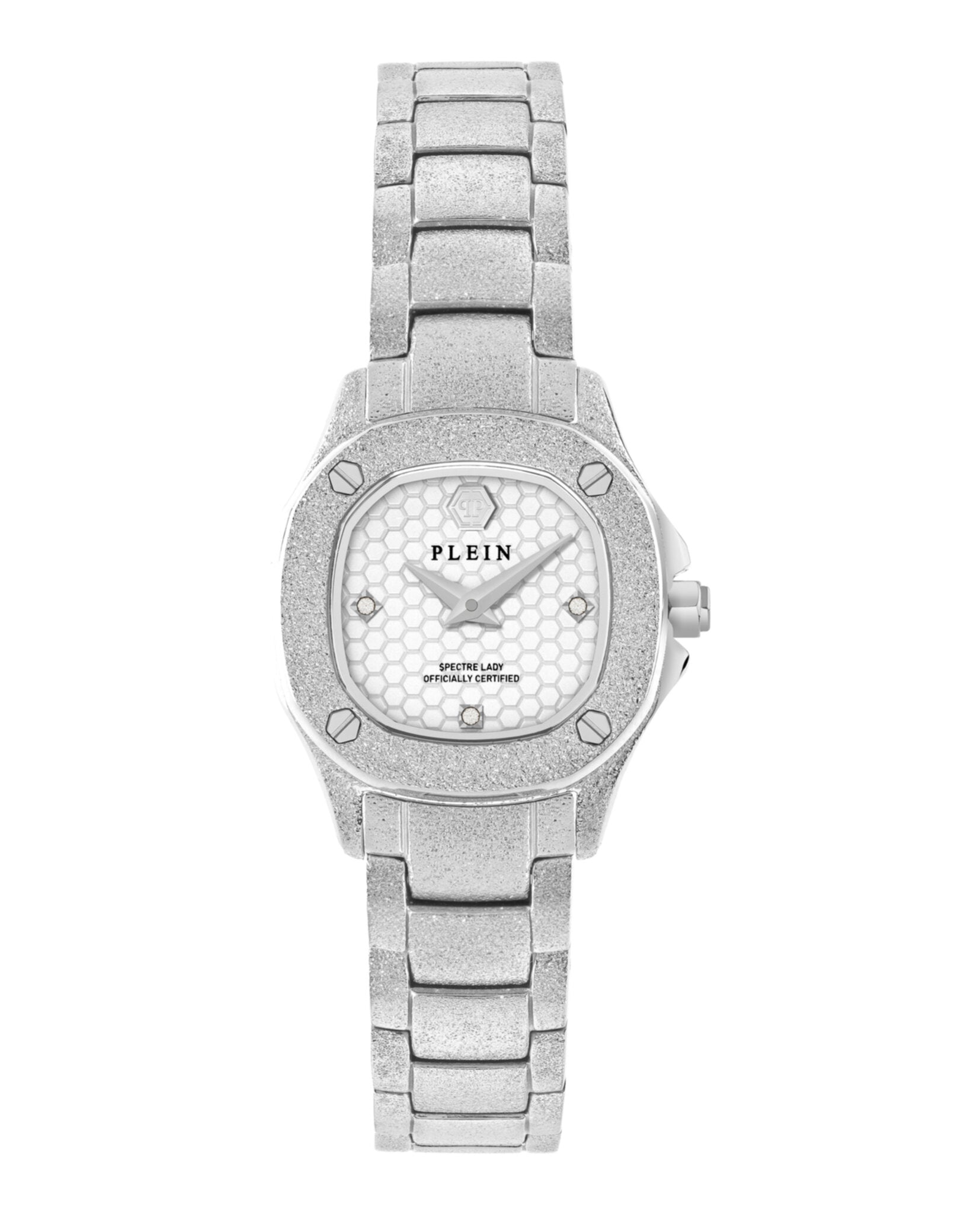Philipp Plein $pectre Lady Mini Crystal Watch Silver Womens pectre Lady | Philipp Plein main image 4
