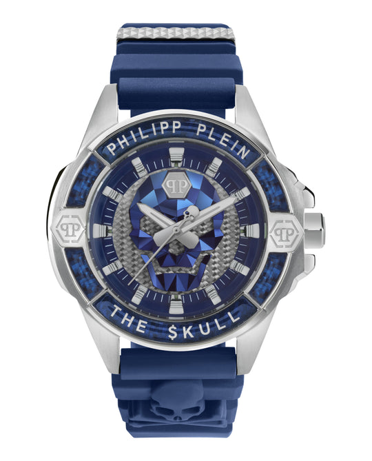 The $kull Carbon Fiber Silicone Watch