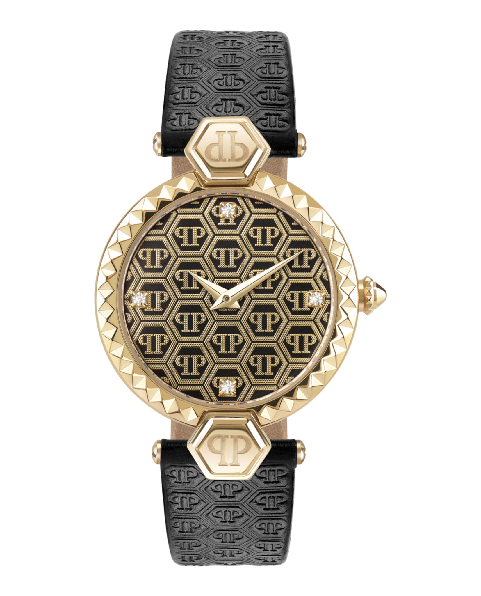 Plein Couture Leather Watch