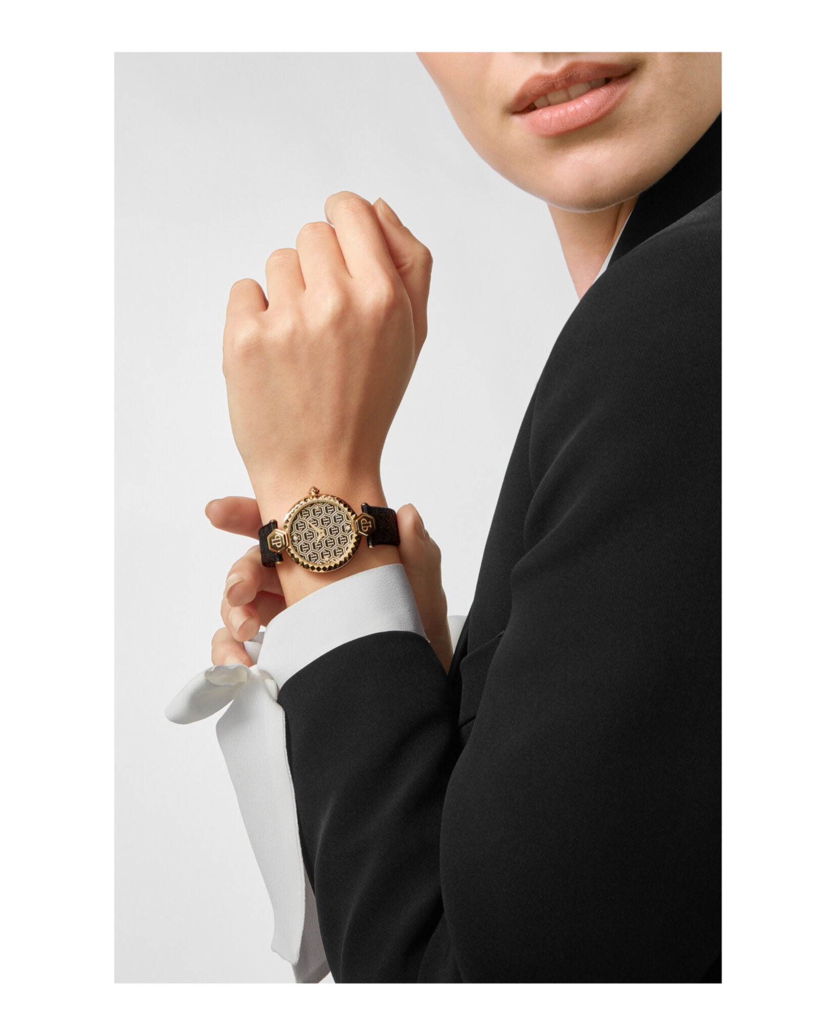 Plein Couture Leather Watch