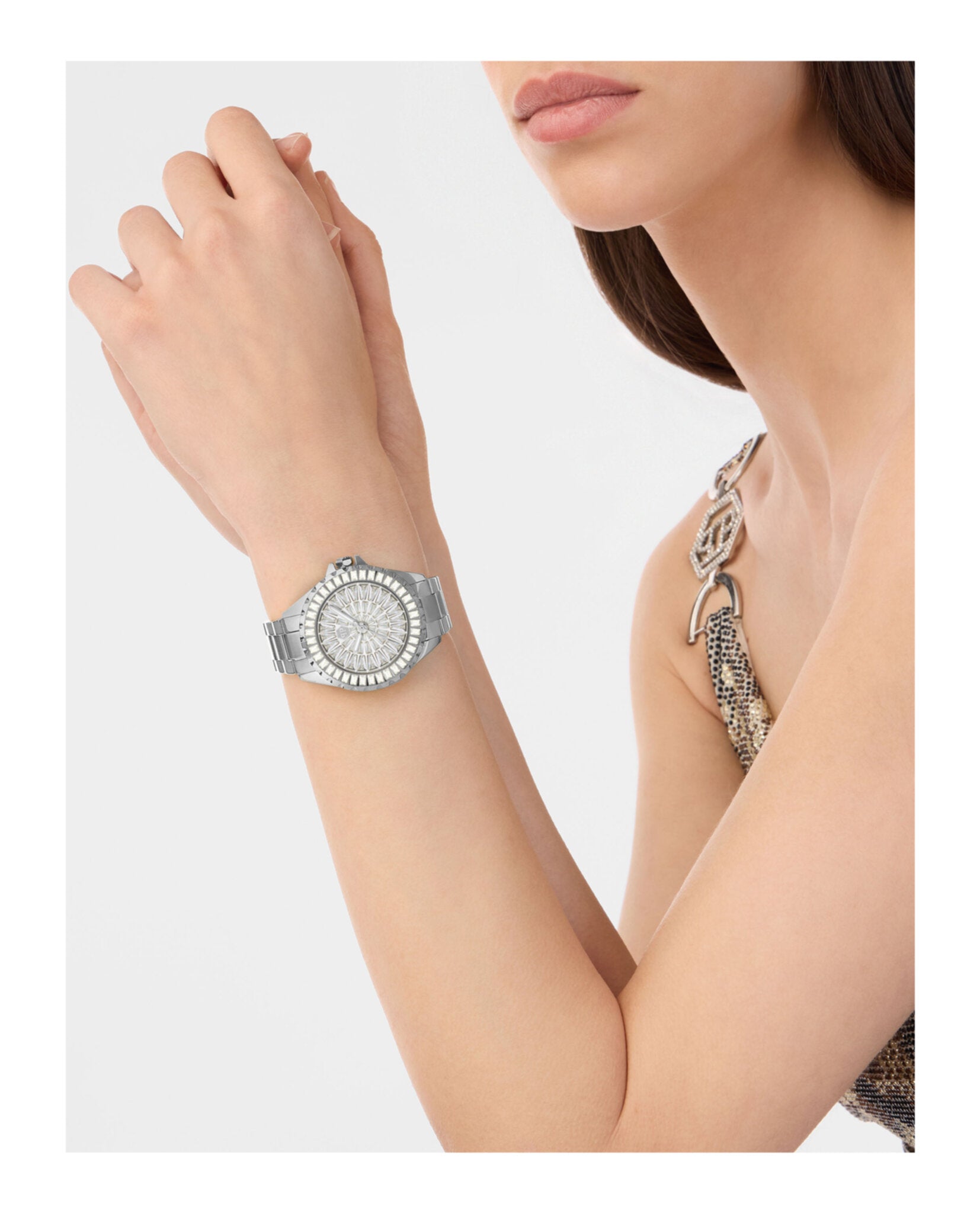 Plein Heaven Crystal Watch