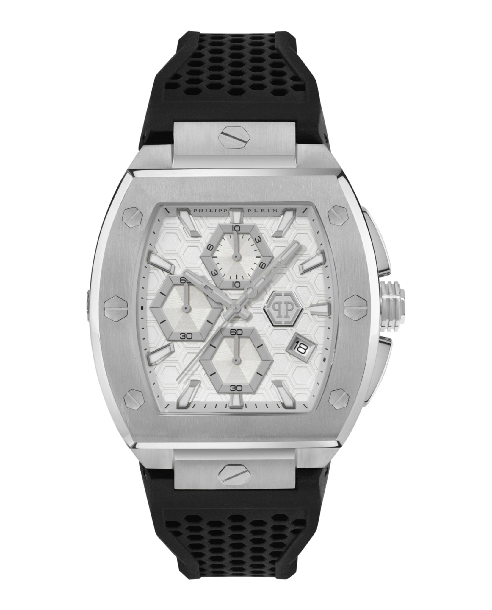 Hexagon Phantom Chrono Silicone Watch