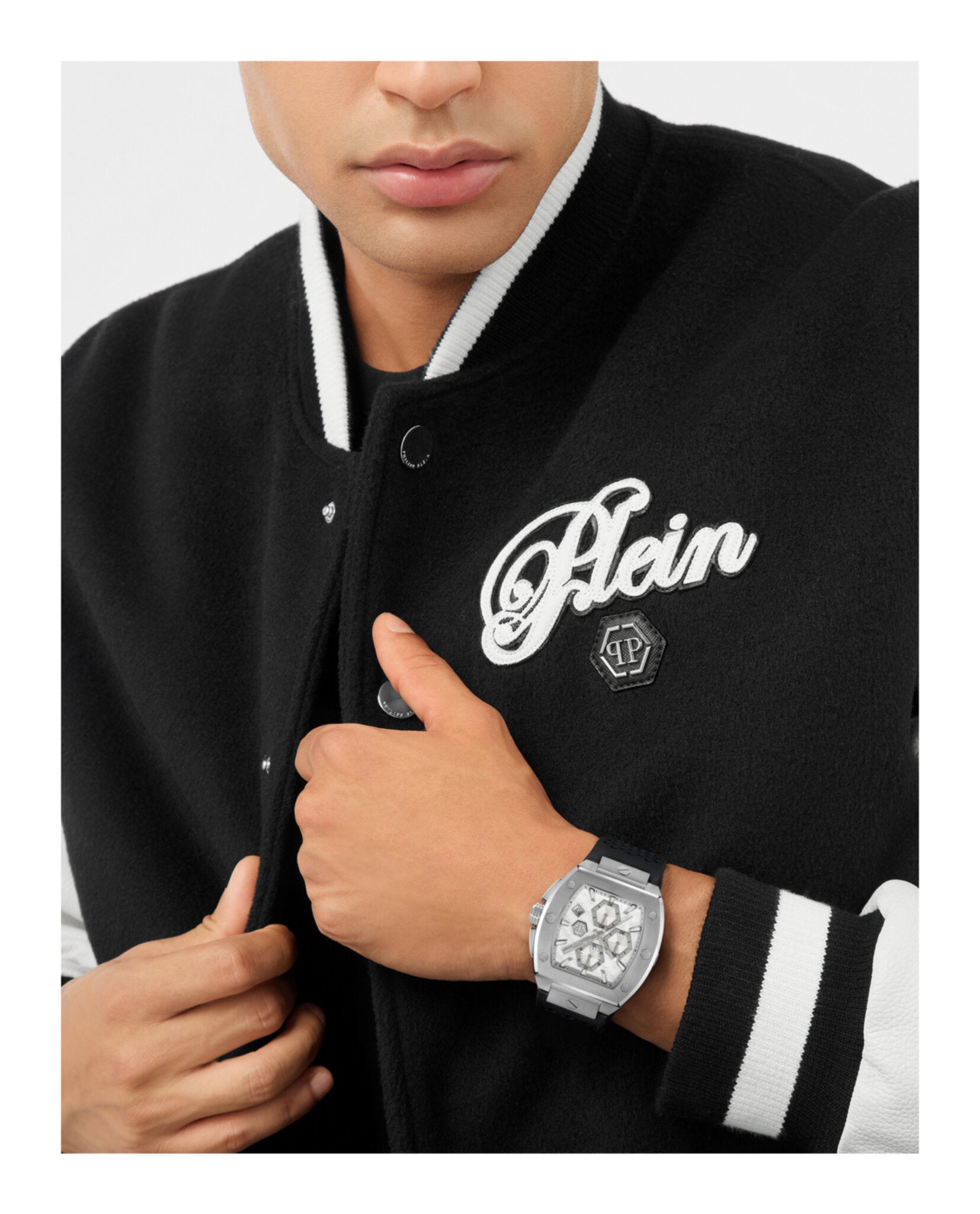 Hexagon Phantom Chrono Silicone Watch