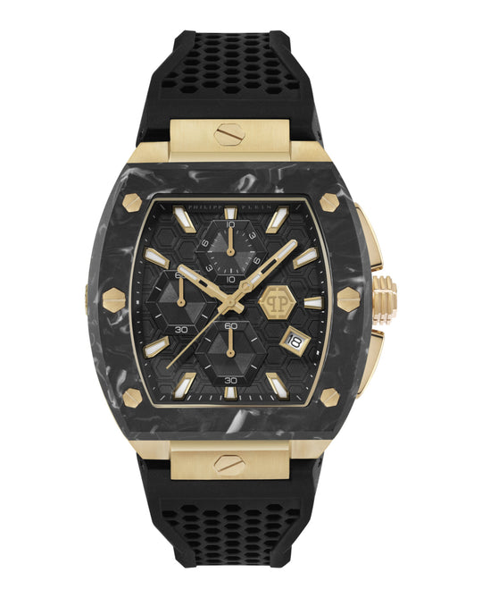 Hexagon Phantom Chrono Silicone Watch