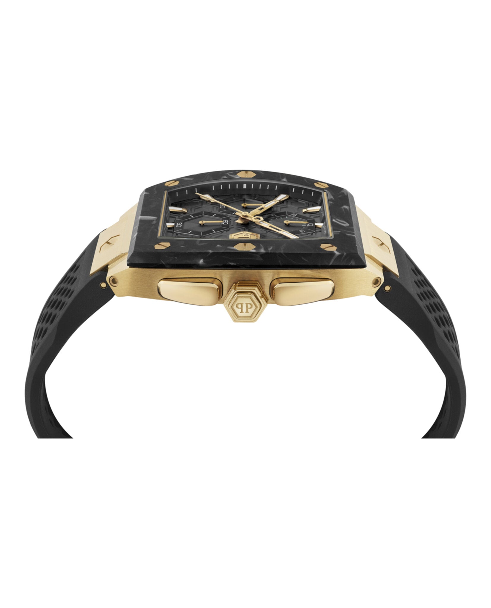 Hexagon Phantom Chrono Silicone Watch