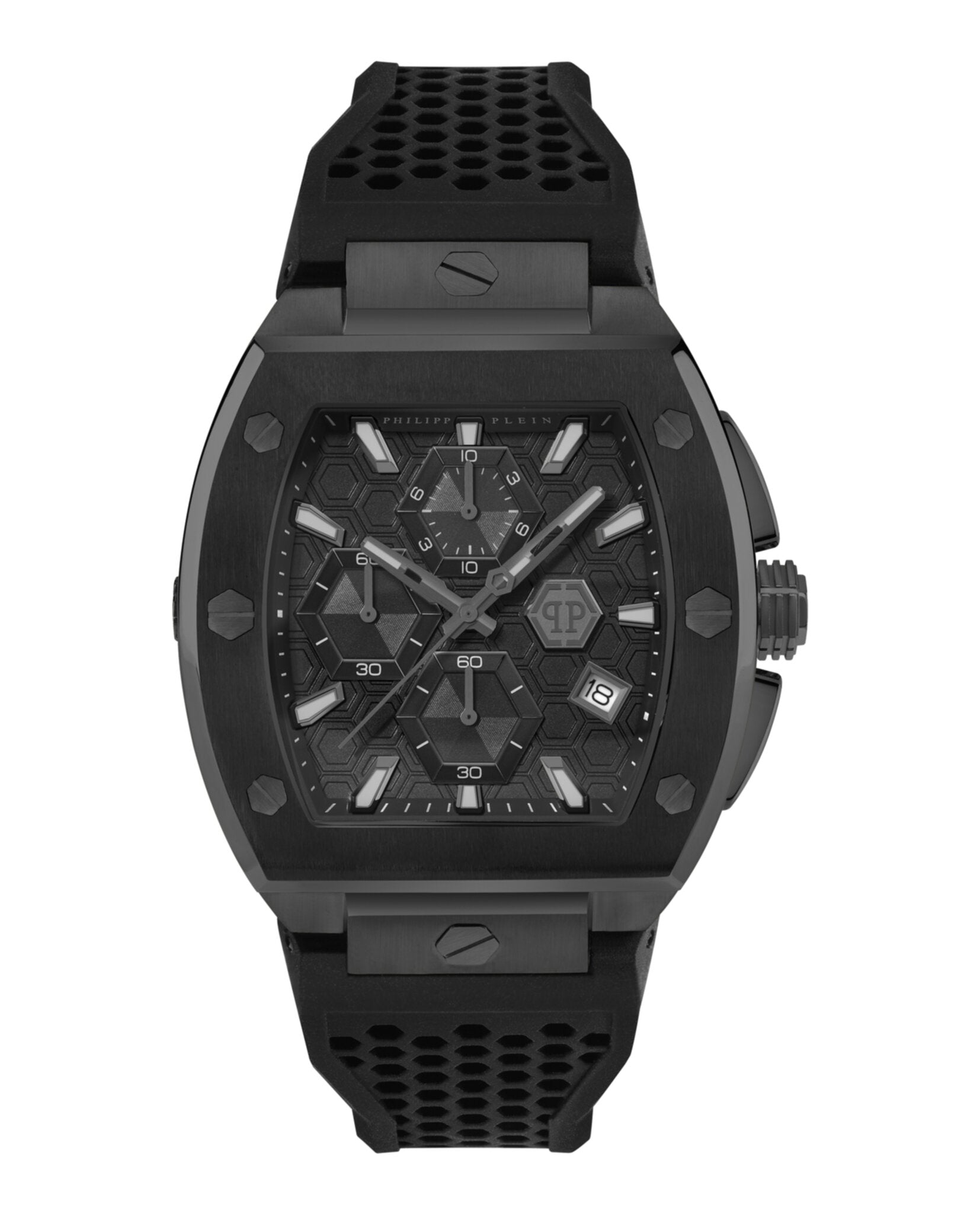 Hexagon Phantom Chrono Silicone Watch