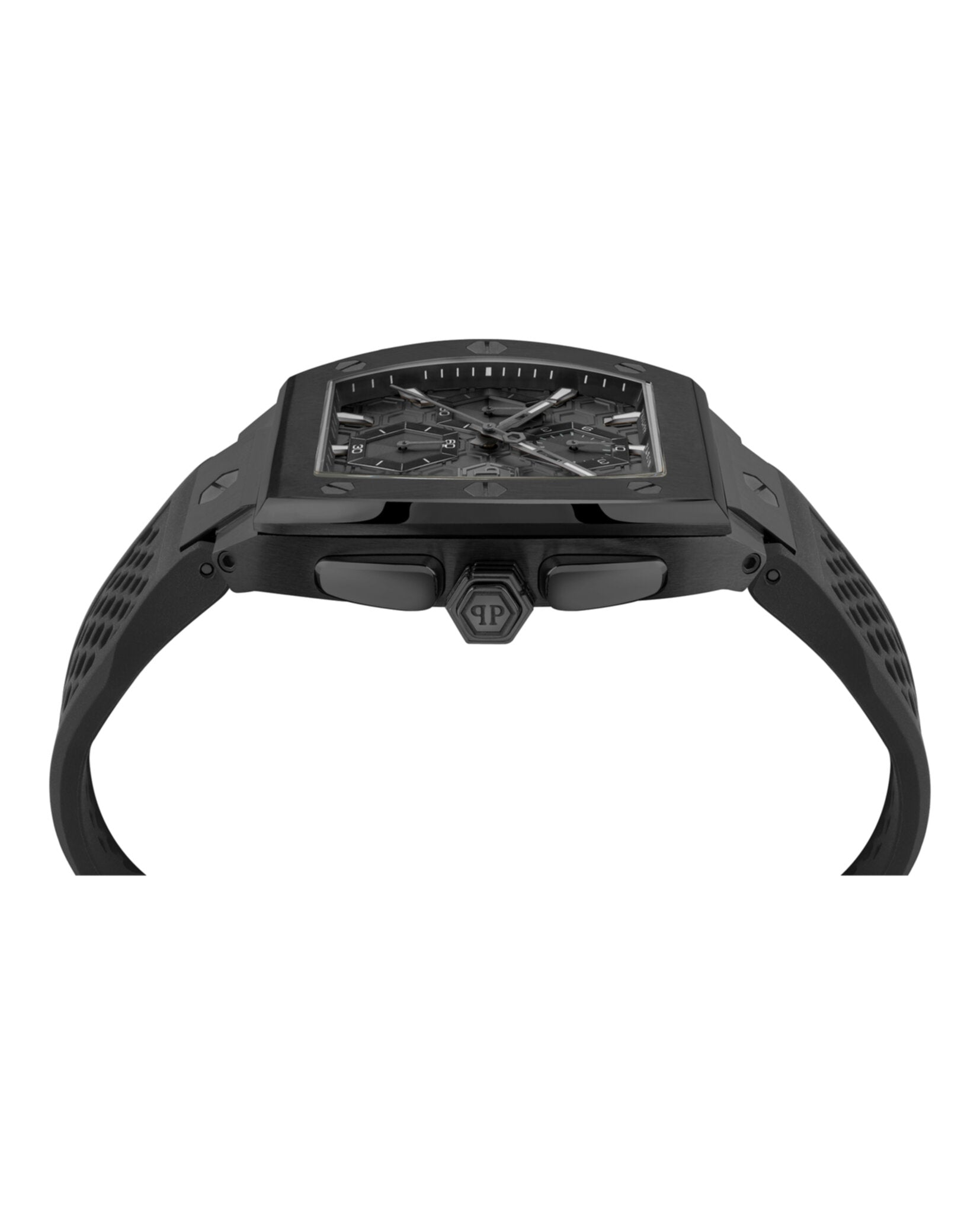 Hexagon Phantom Chrono Silicone Watch