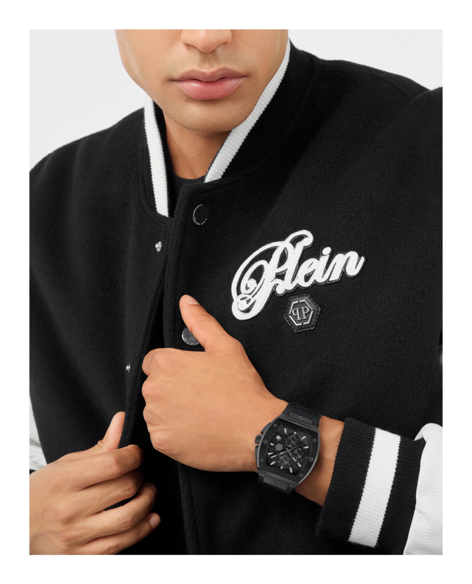 Hexagon Phantom Chrono Silicone Watch