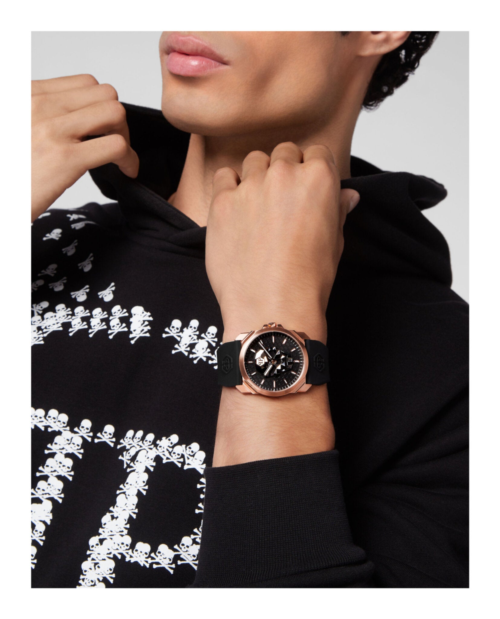 The $kull King Silicone Watch