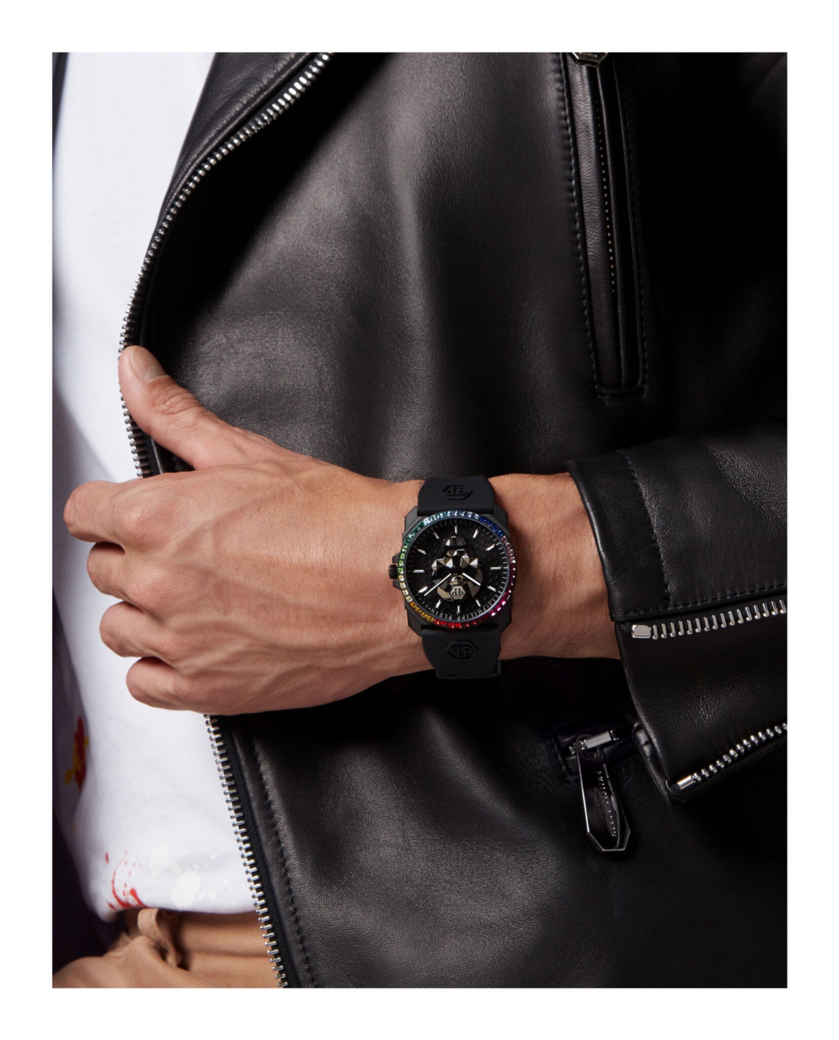 The $kull King Crystal Watch