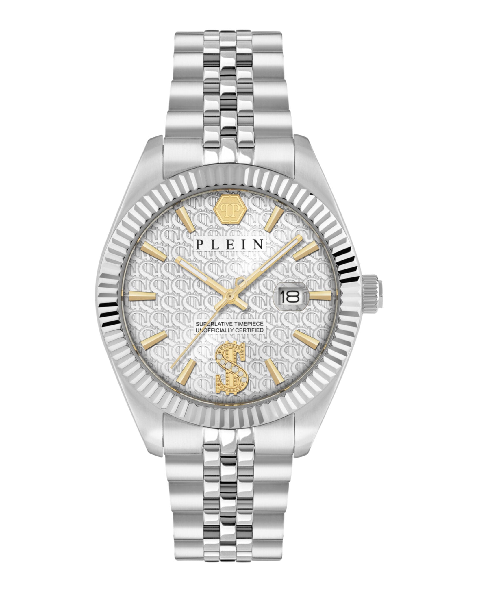 Date Superlative Crystal Watch