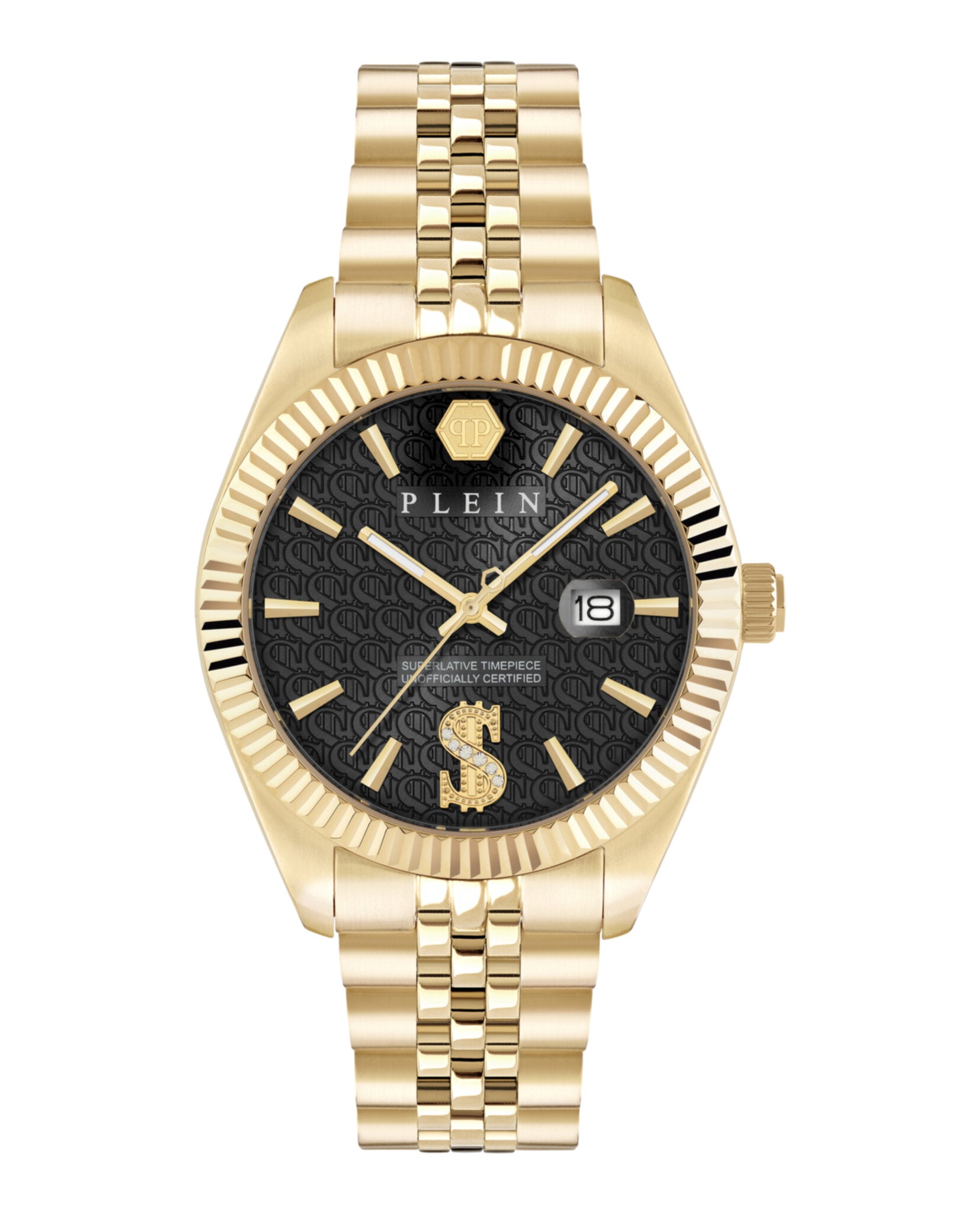 Date Superlative Crystal Watch