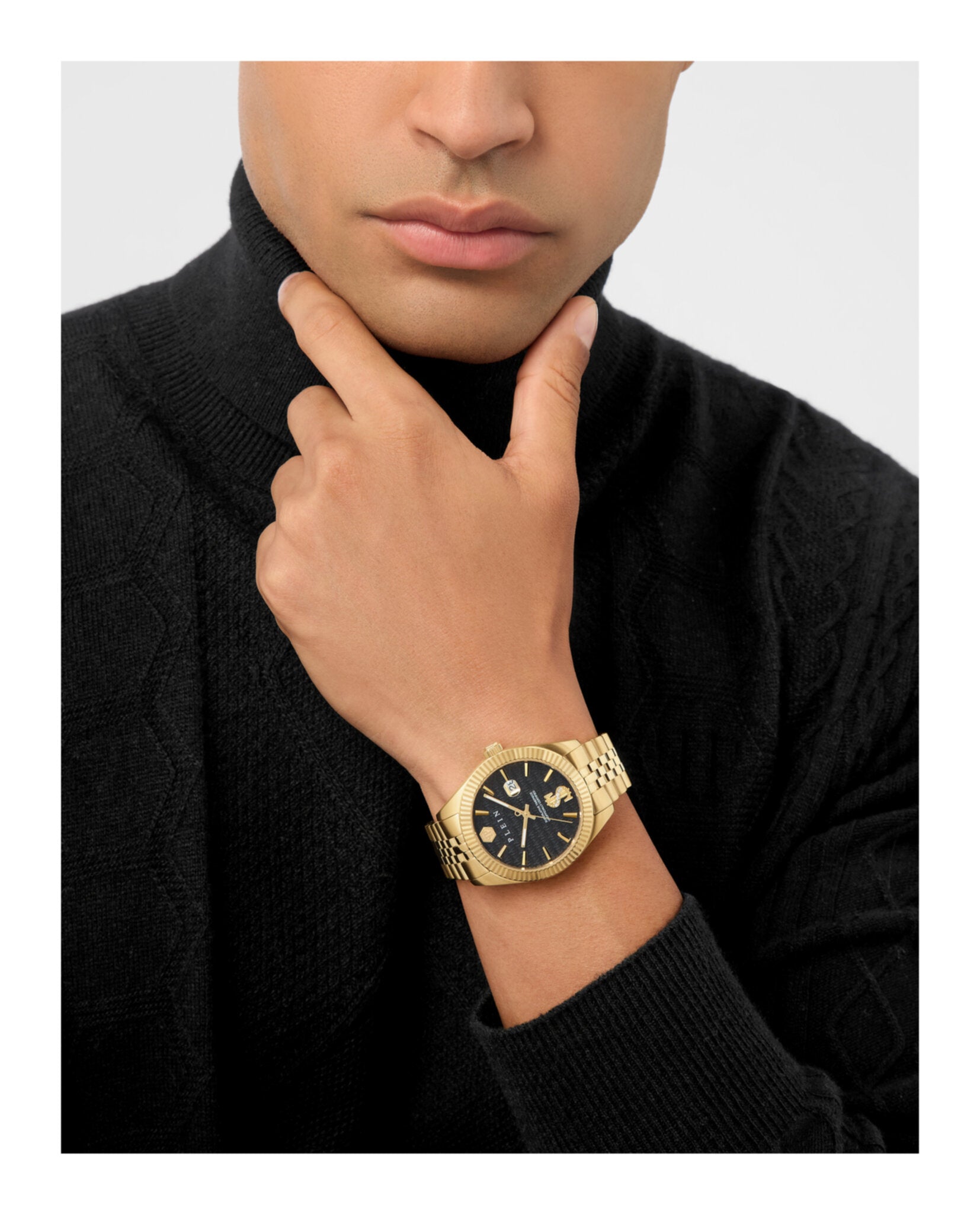 Date Superlative Crystal Watch