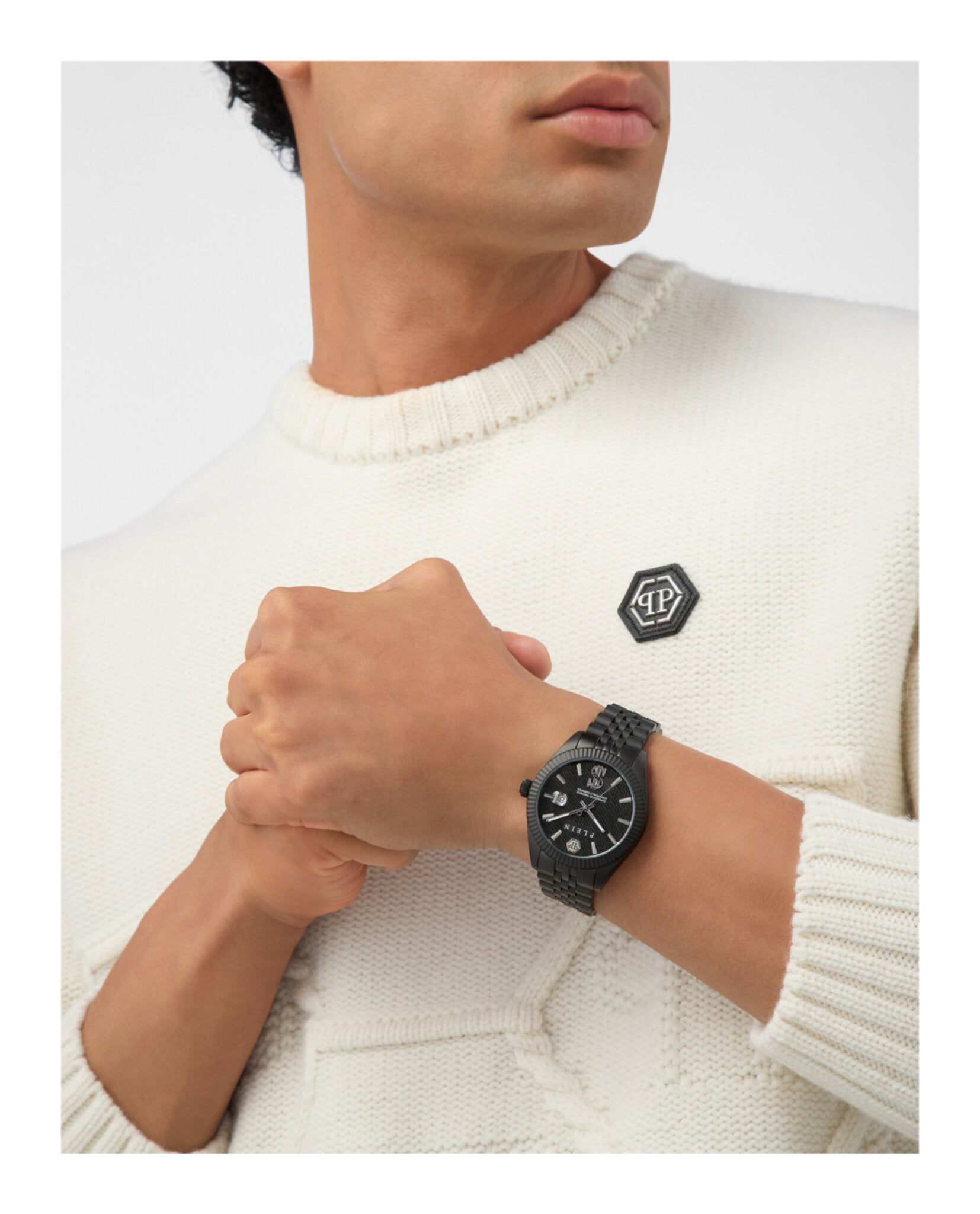 Date Superlative Crystal Watch