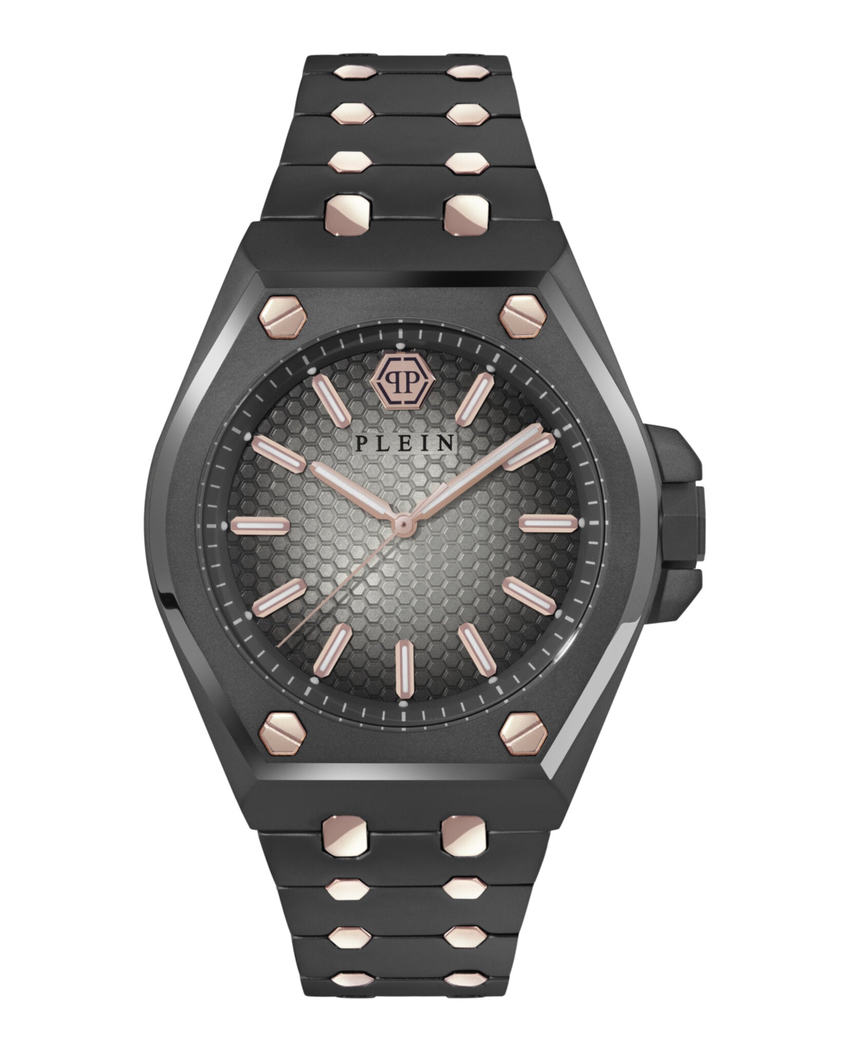 Date Superlative Arabic Crystal Watch