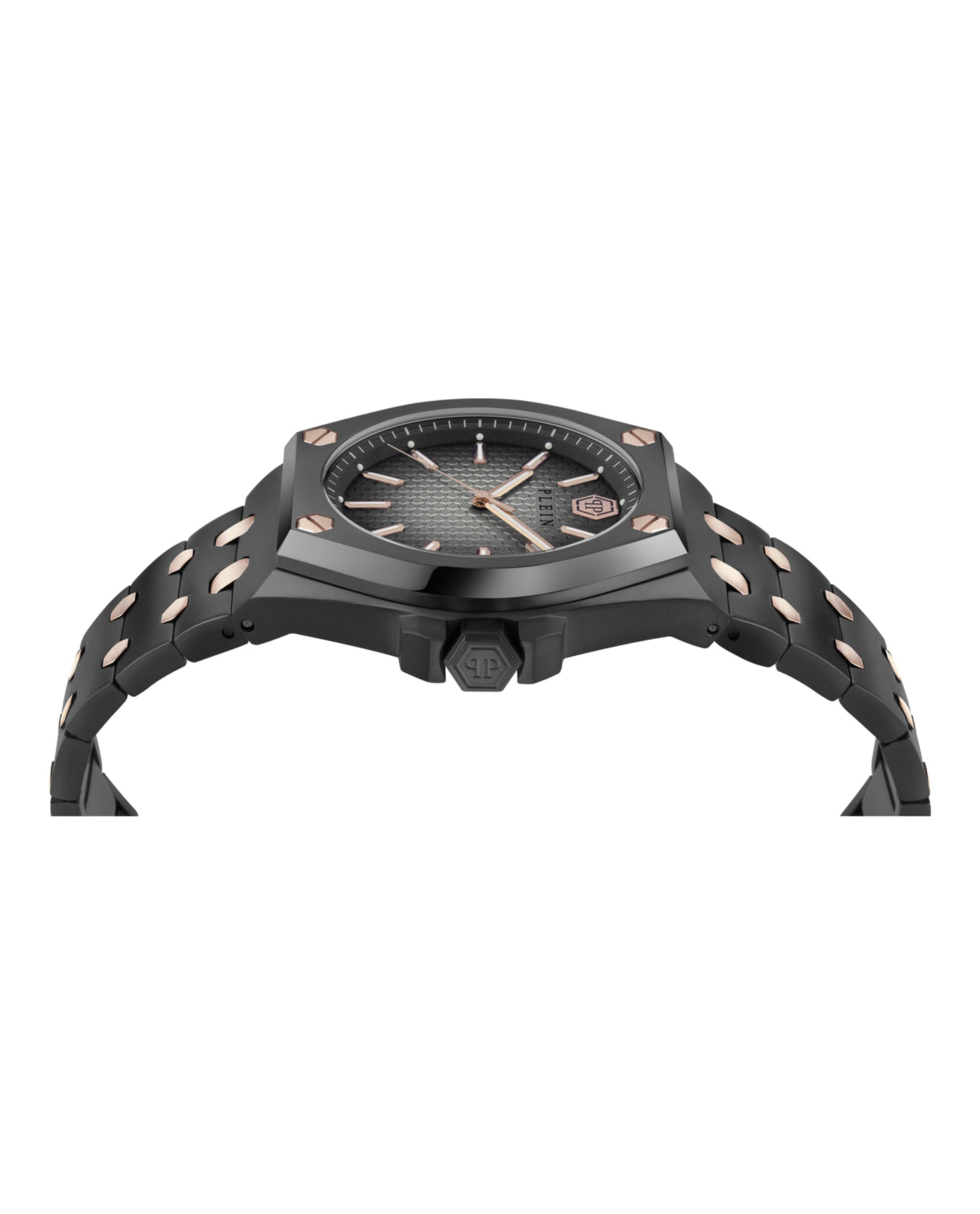 Date Superlative Arabic Crystal Watch