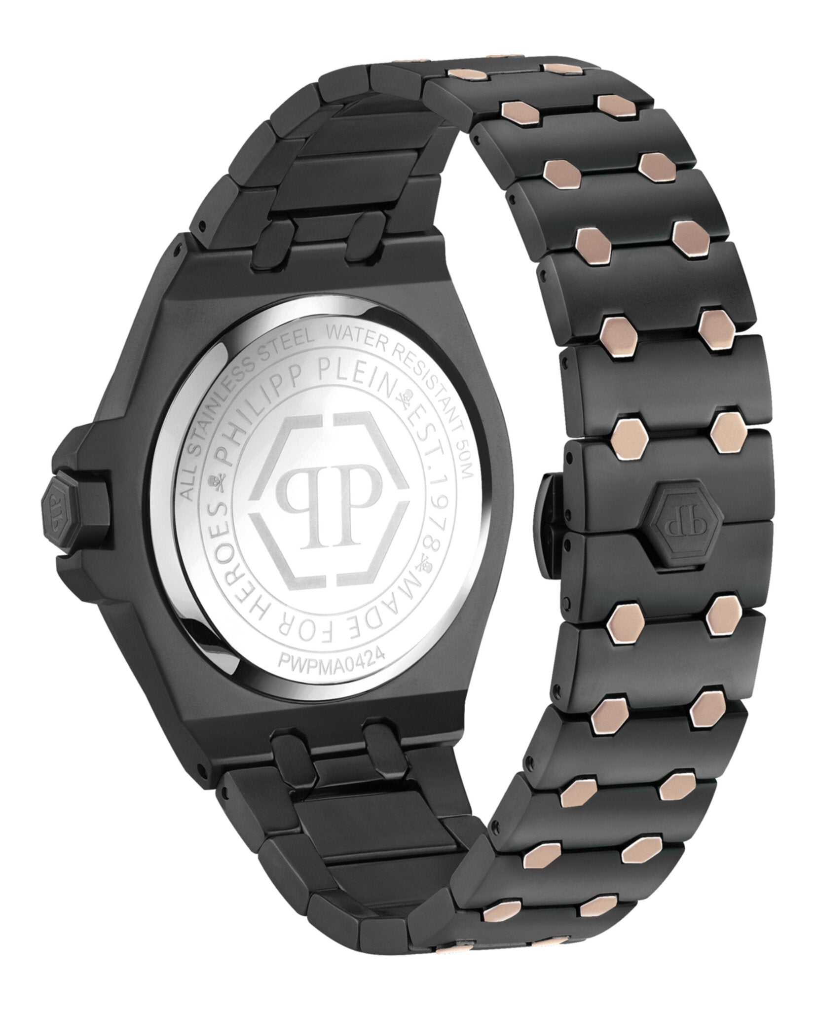 Date Superlative Arabic Crystal Watch