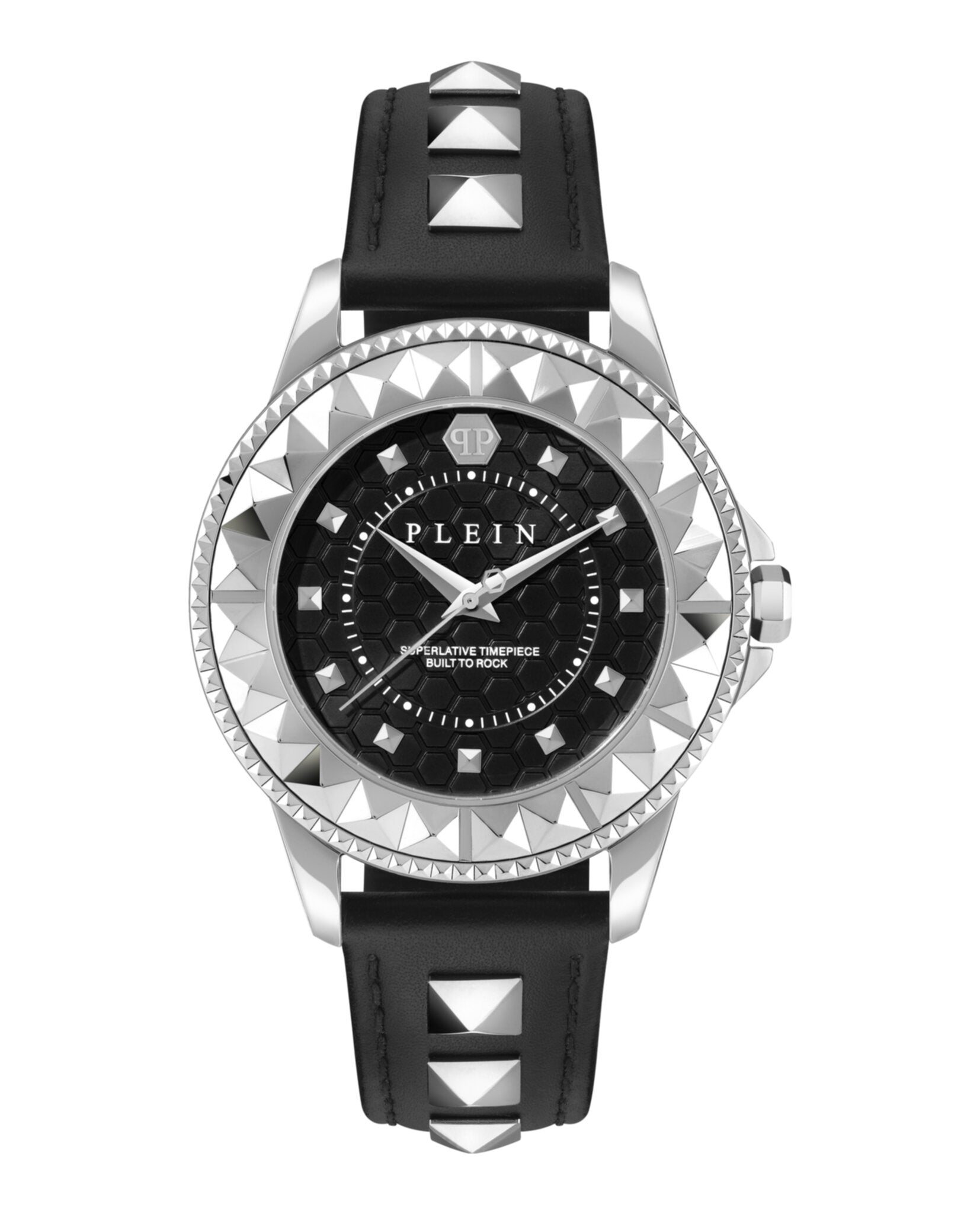 Plein Lady Rock Leather Watch