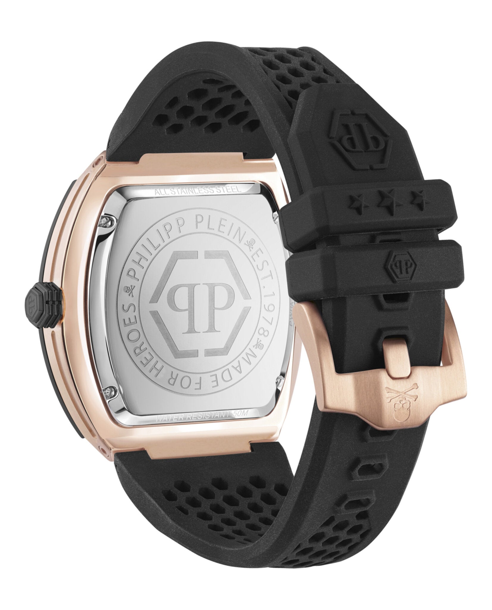 The Hexagon Phantom Silicone Watch