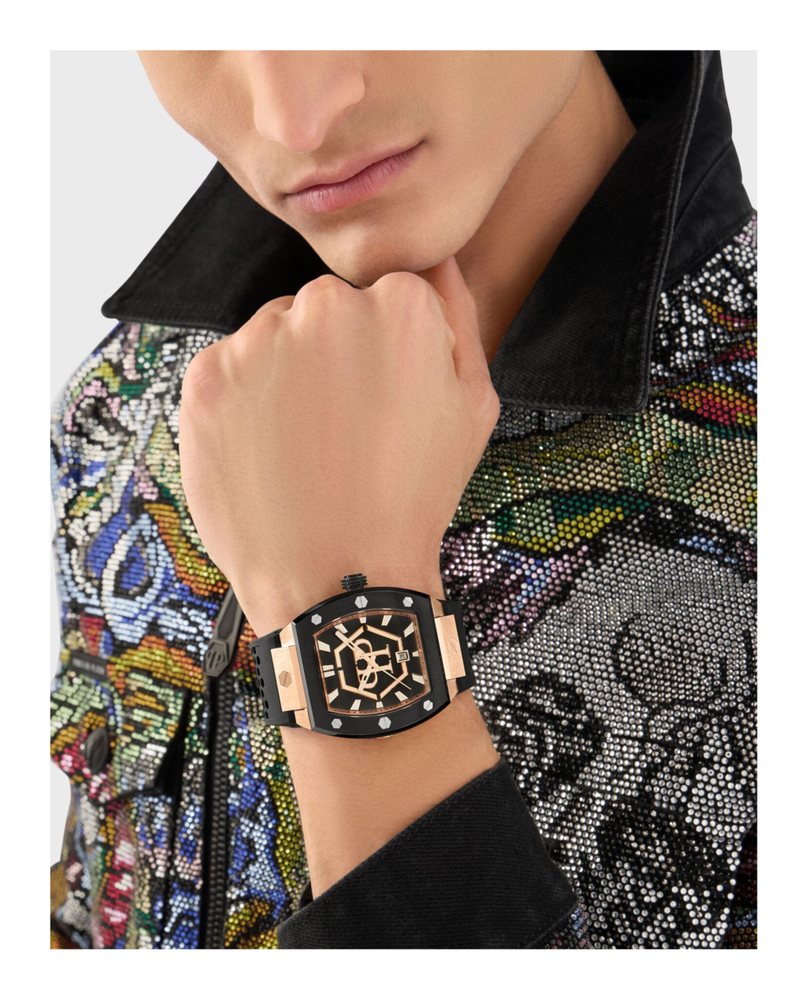 The Hexagon Phantom Silicone Watch