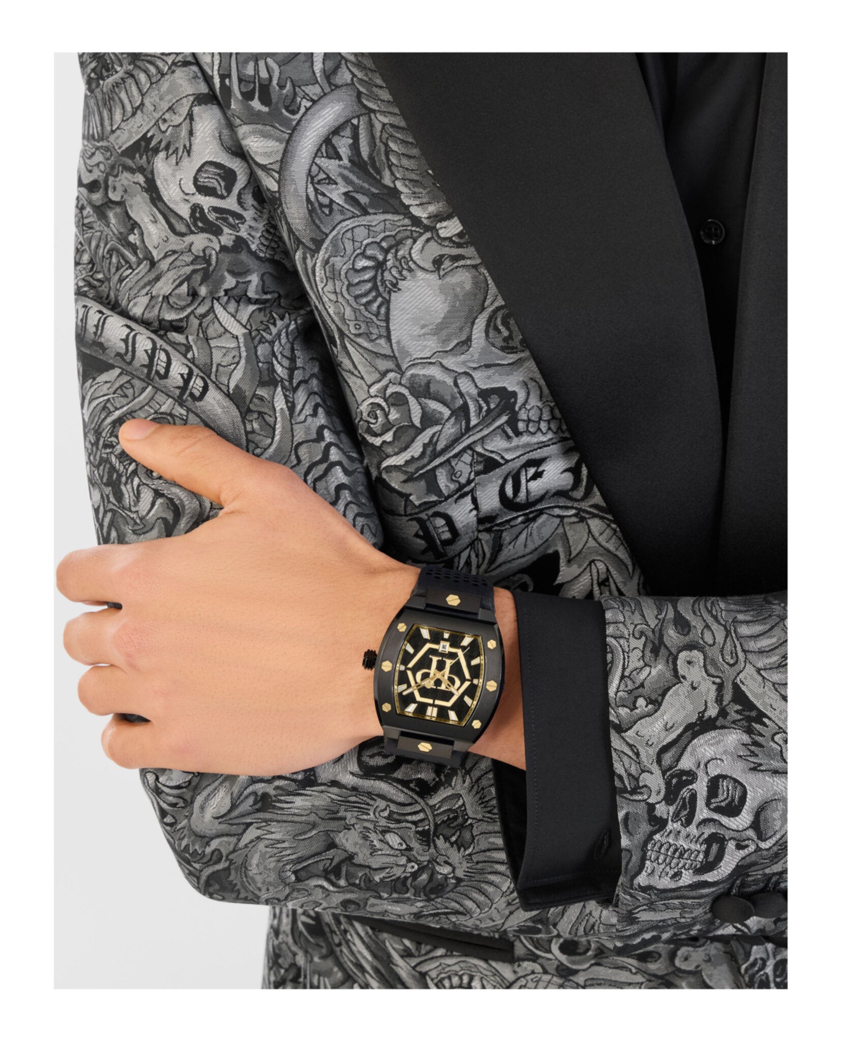 The Hexagon Phantom Silicone Watch