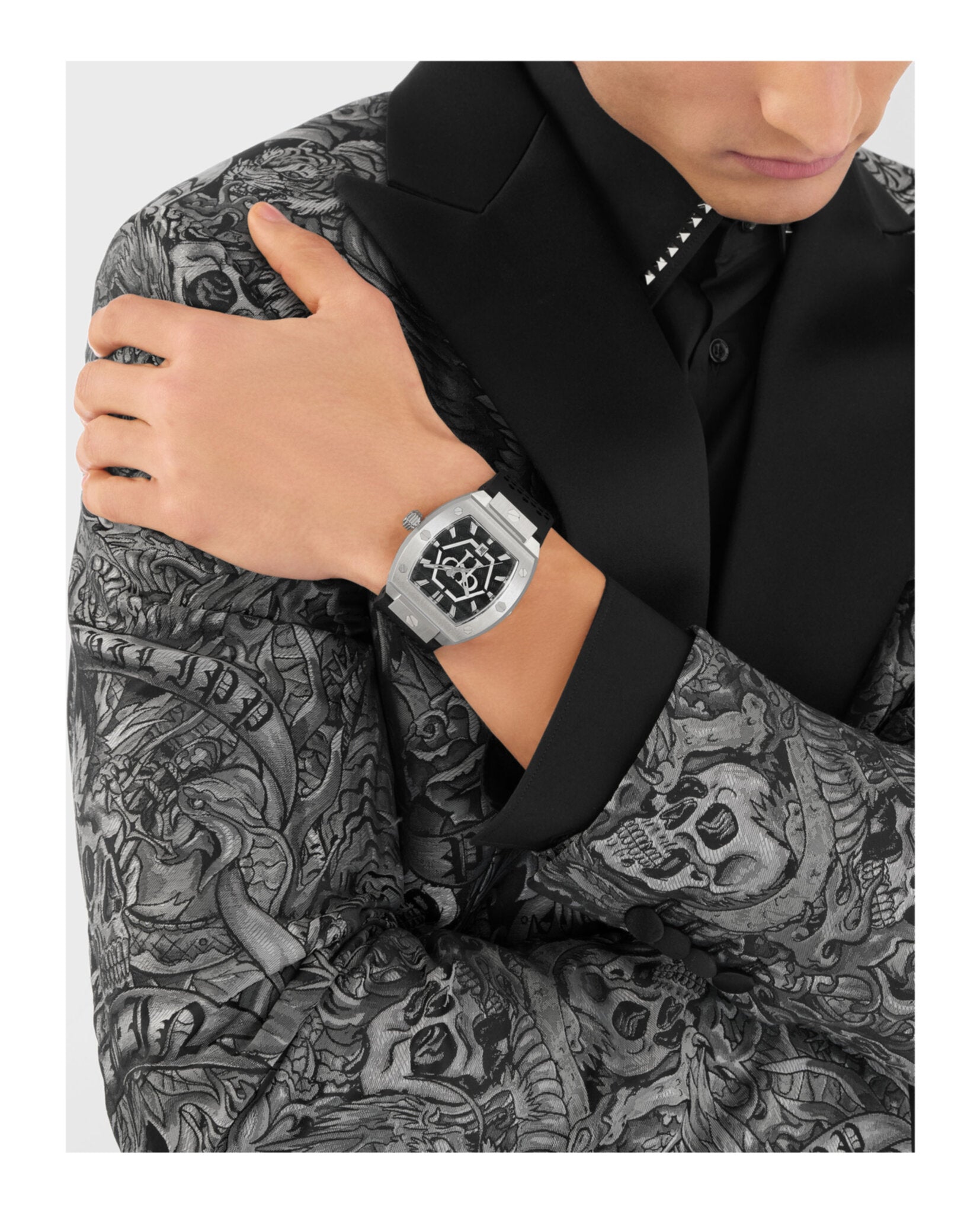 The Hexagon Phantom Silicone Watch
