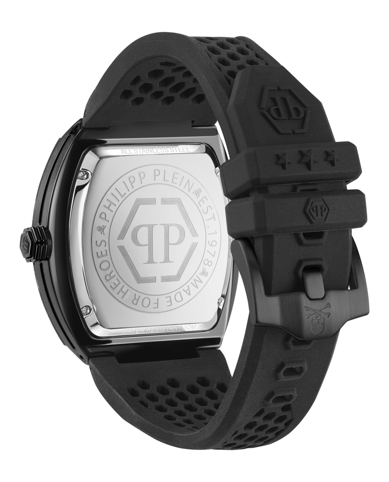 The Hexagon Phantom Silicone Watch