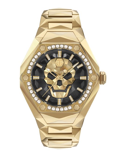 The $kull Spikes Crystal Watch