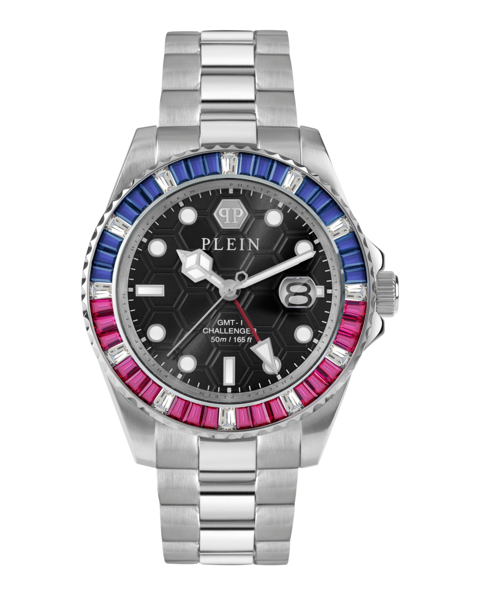 GMT-I Challenger Baguettes Bracelet Watch