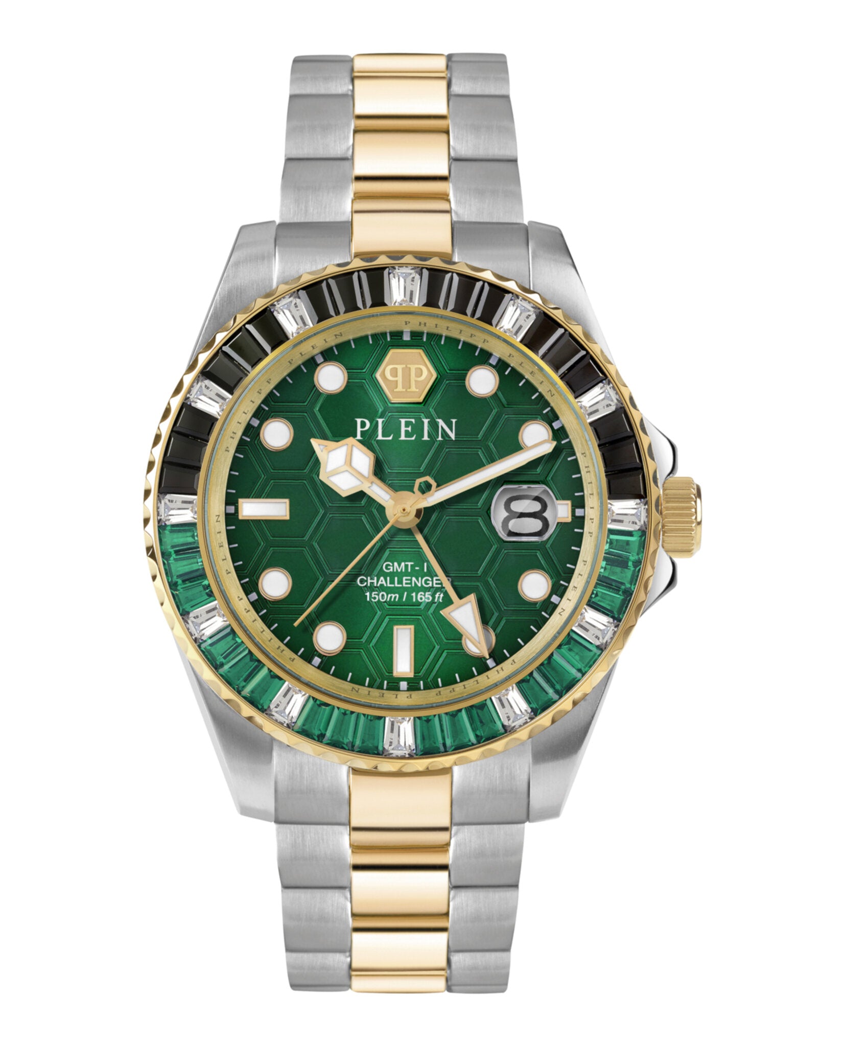 GMT-I Challenger Baguettes Bracelet Watch