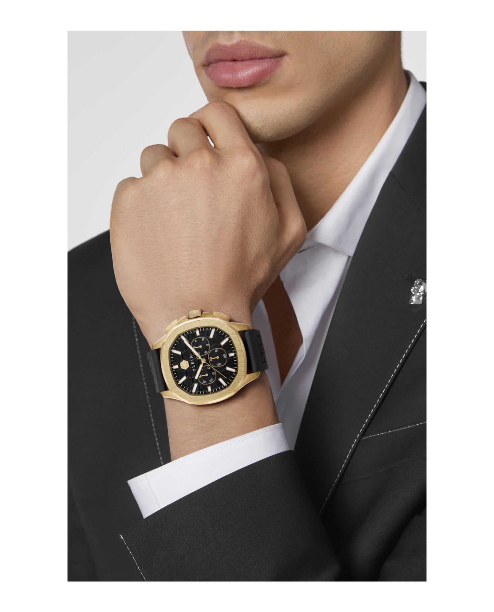 $pectre Chrono Silicone Watch