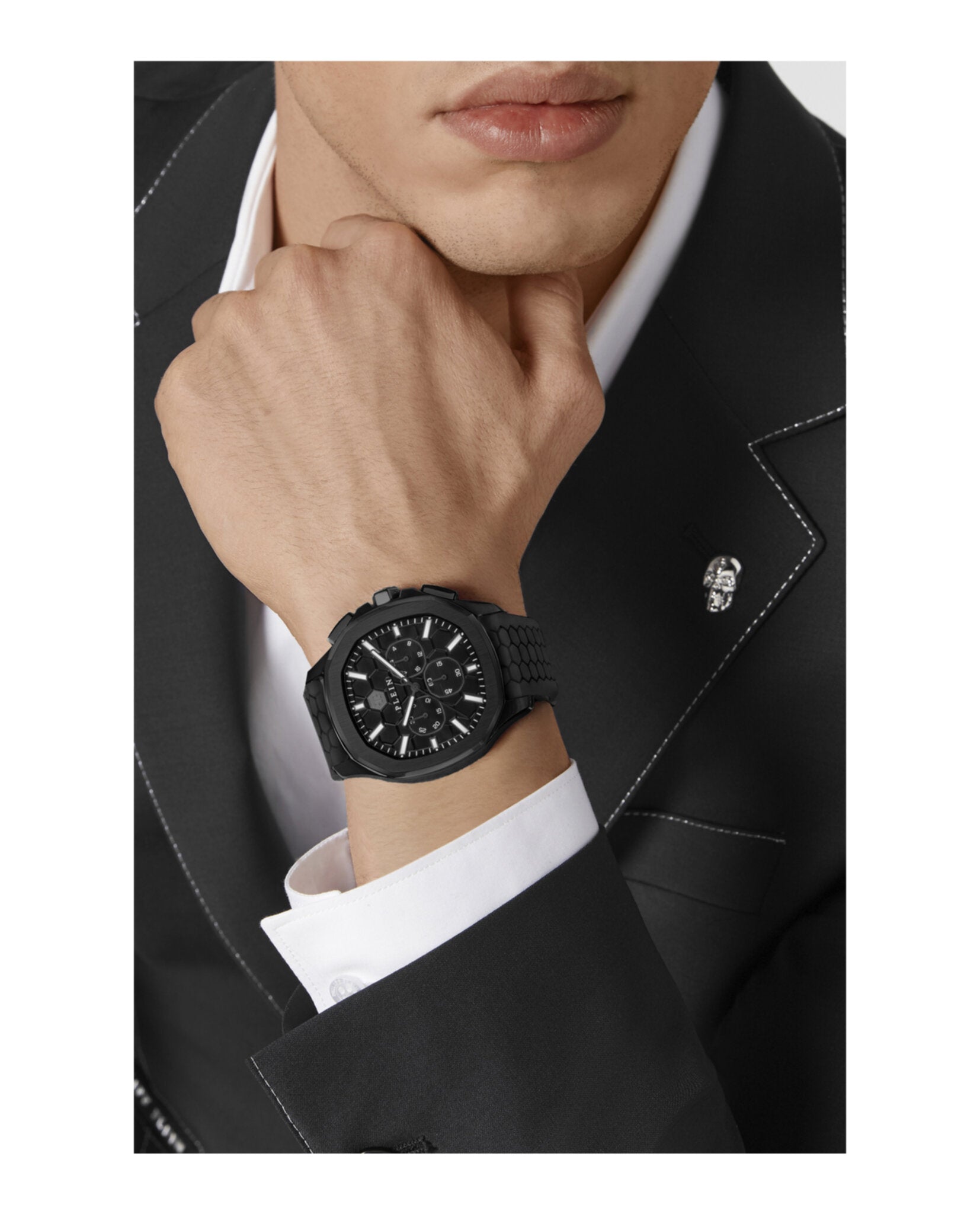$pectre Chrono Silicone Watch