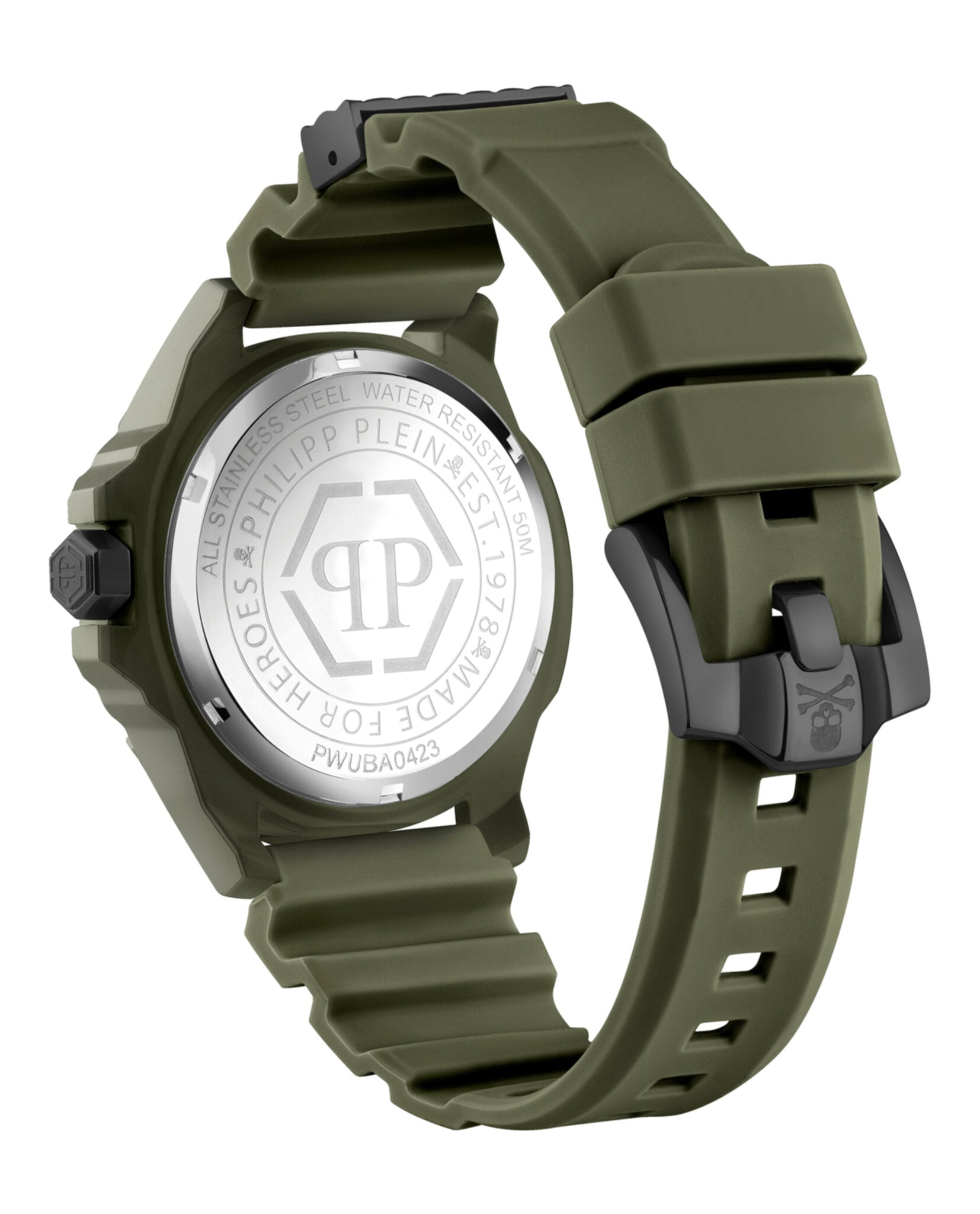 The $kull Ecoceramic Silicone Watch