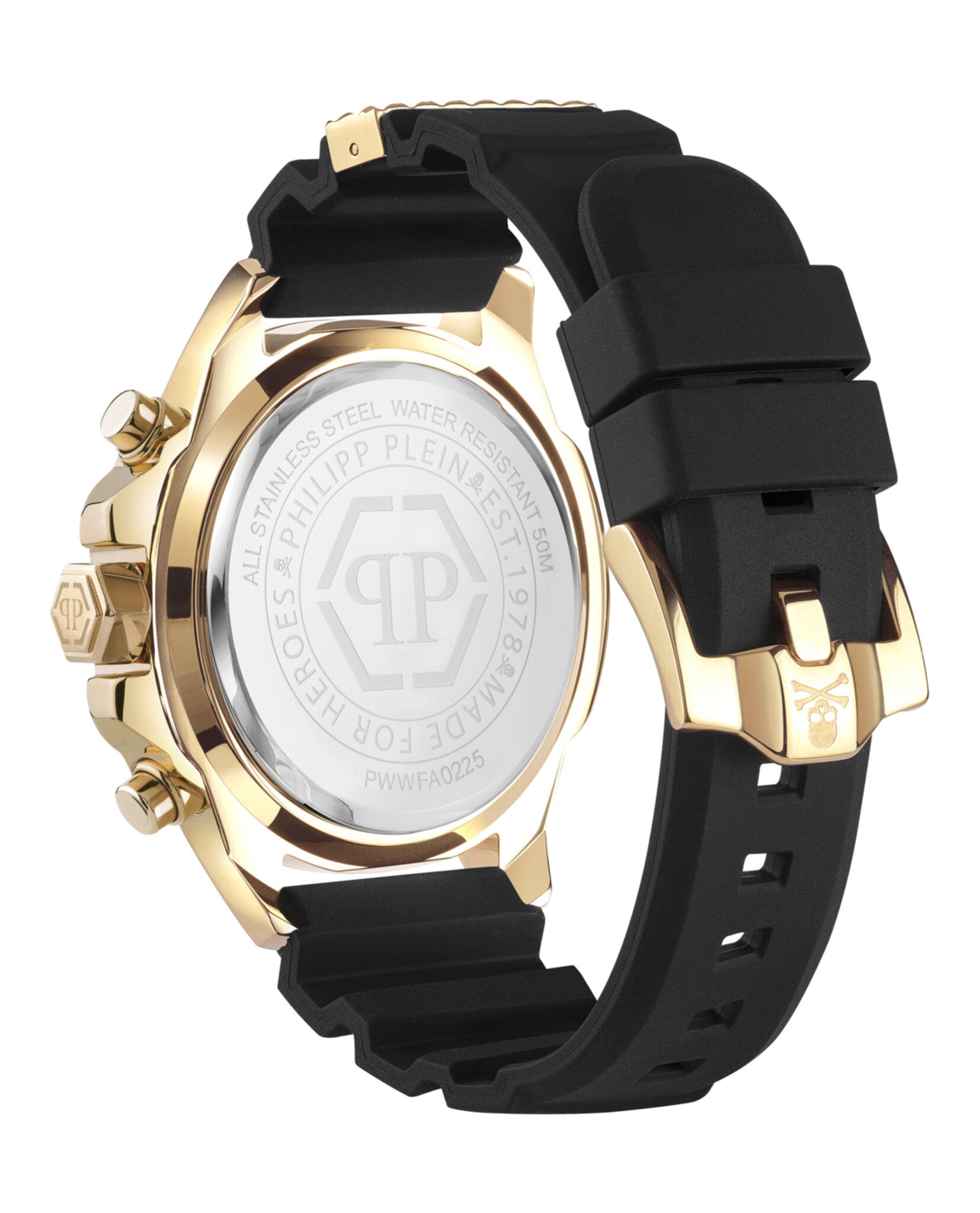 The $kull Chrono Silicone Watch