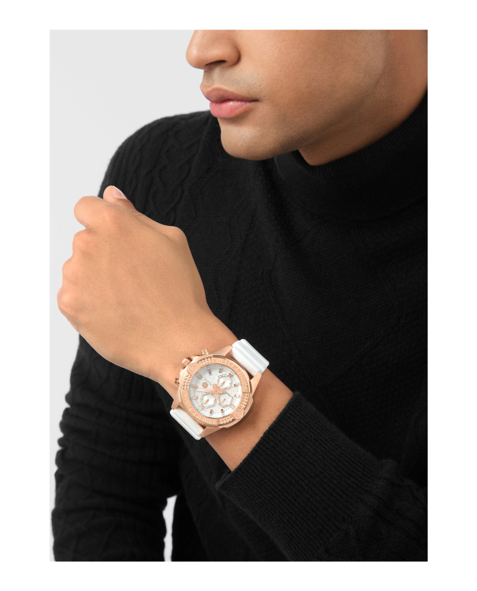 The $kull Chrono Silicone Watch