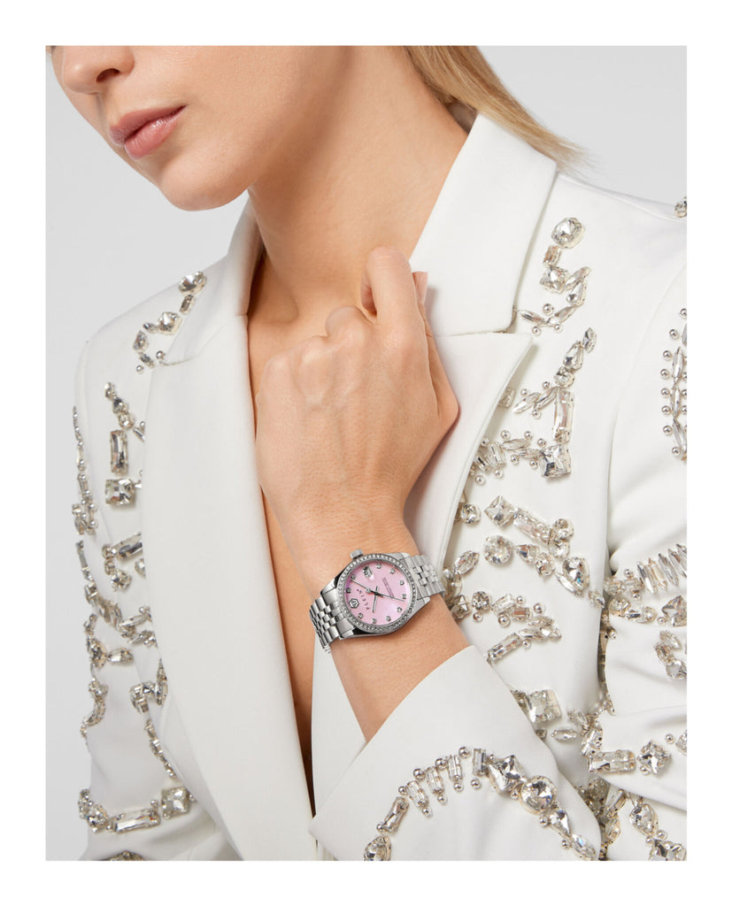 腕時計その他 Philipp Plein Date Superlative Crystal Watch Philipp Plein Womens Date Superlative Watches | Direct Luxury