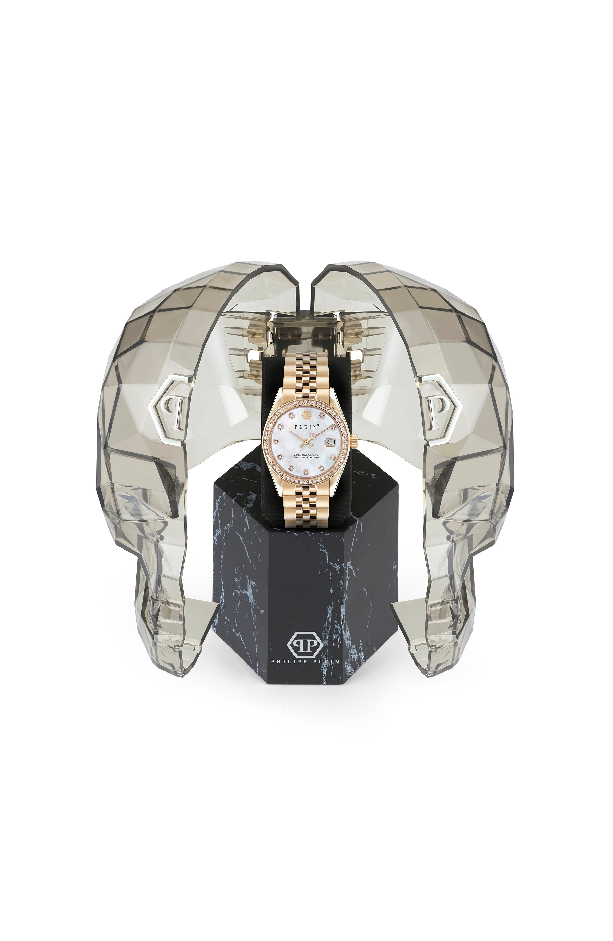 Date Superlative Crystal Watch