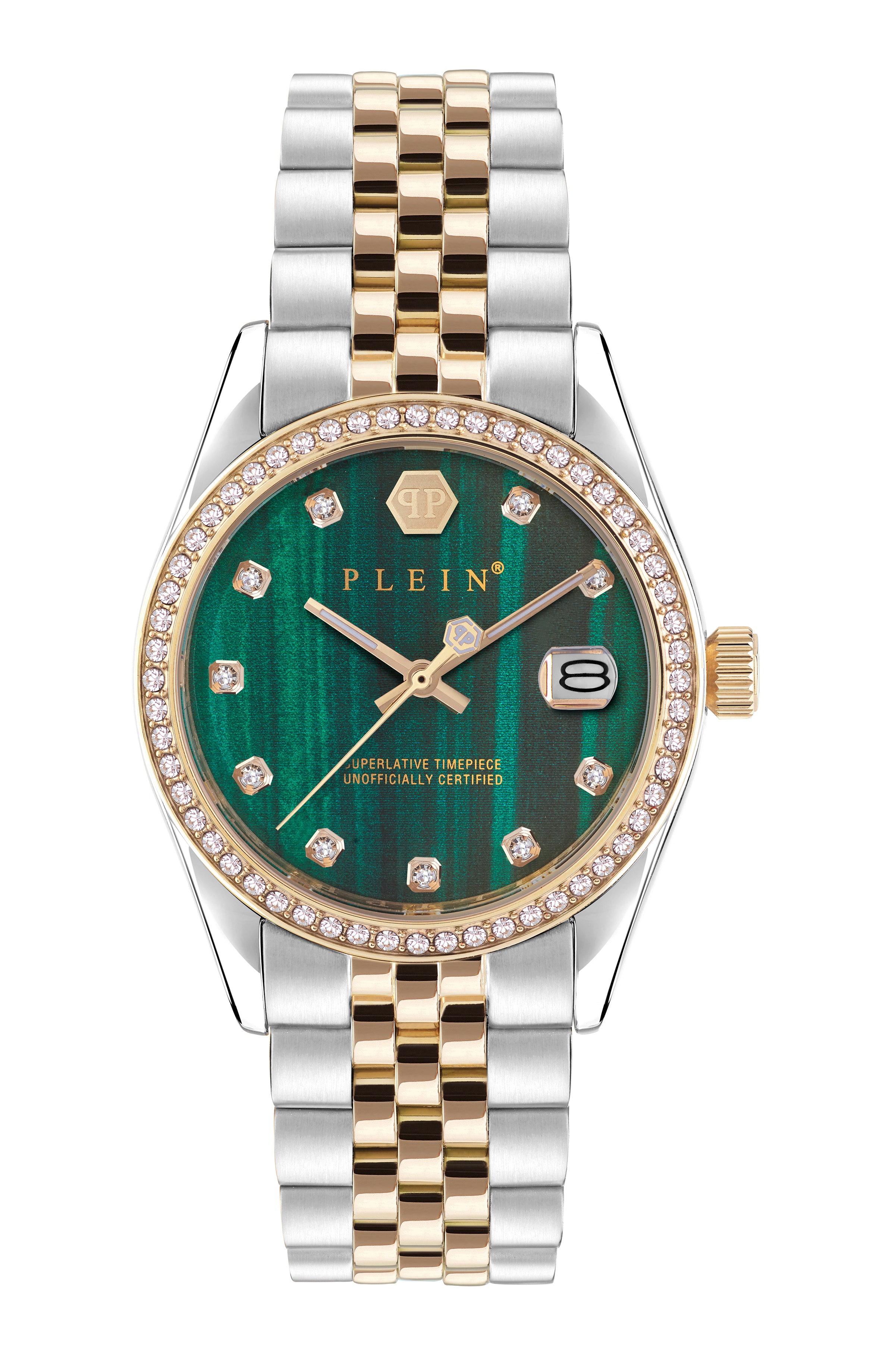 Date Superlative Crystal Watch