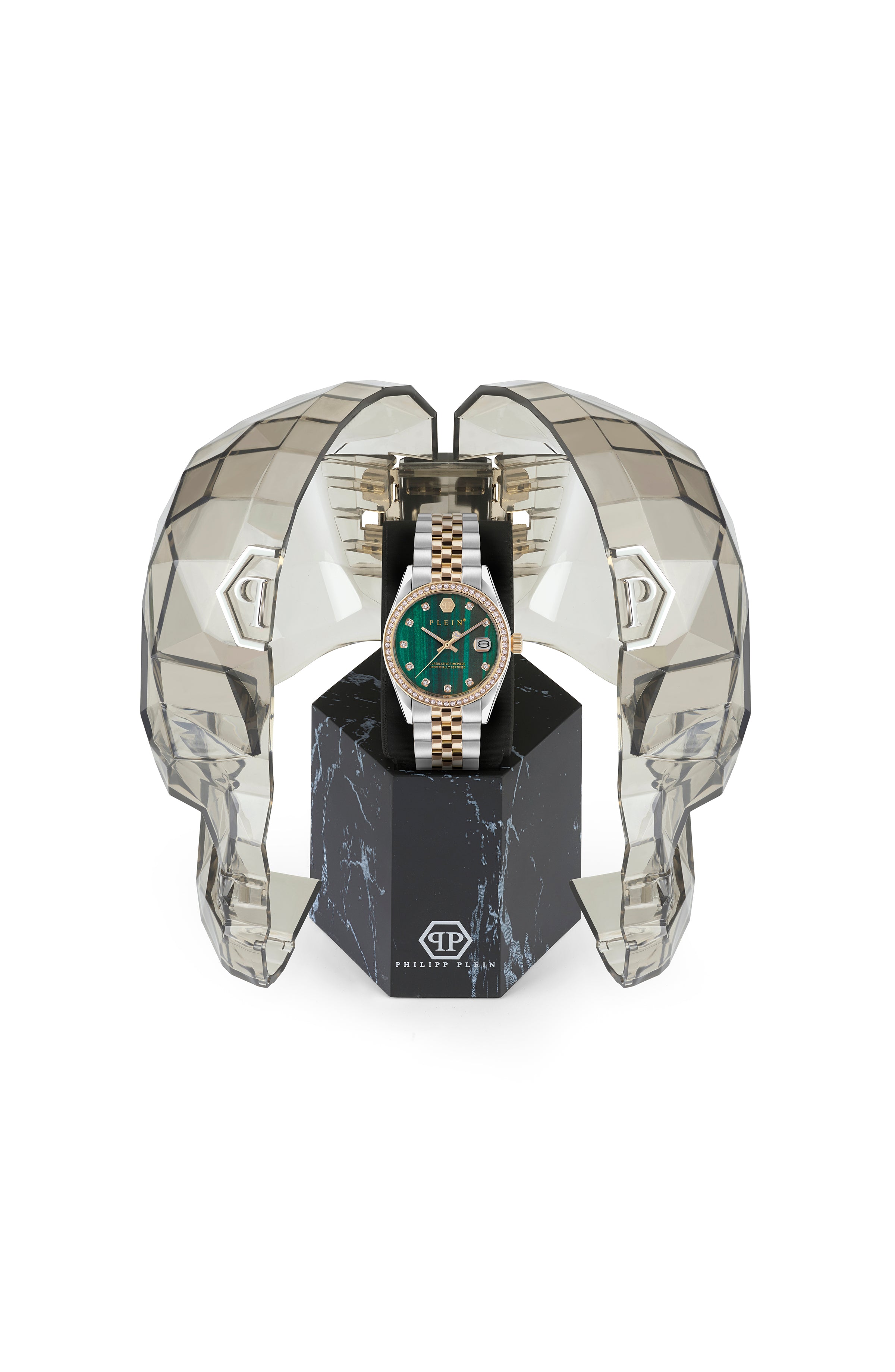 Date Superlative Crystal Watch