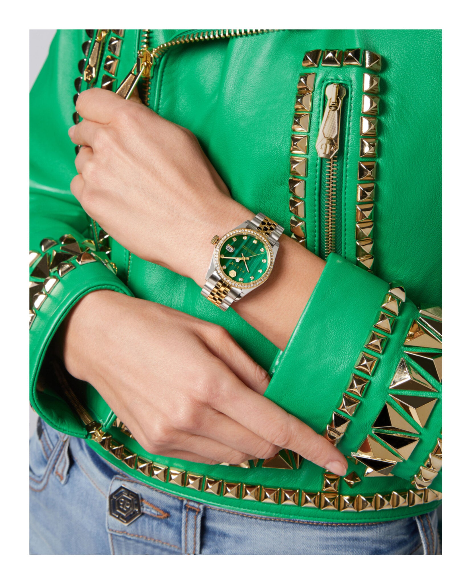 Date Superlative Crystal Watch